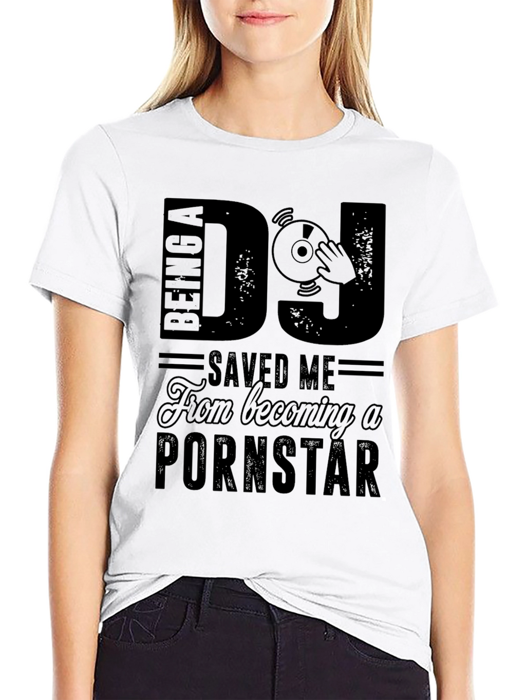 Funny DJ Saved Me T-Shirt