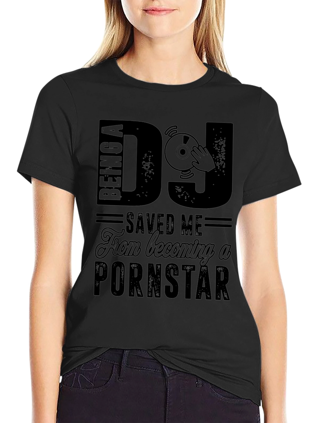 Funny DJ Saved Me T-Shirt