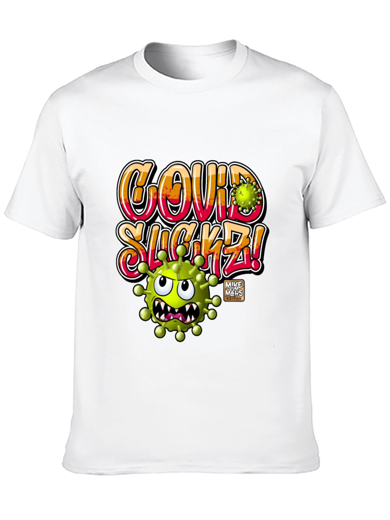 Covid Sucks Tee - Black Graphic T-Shirt