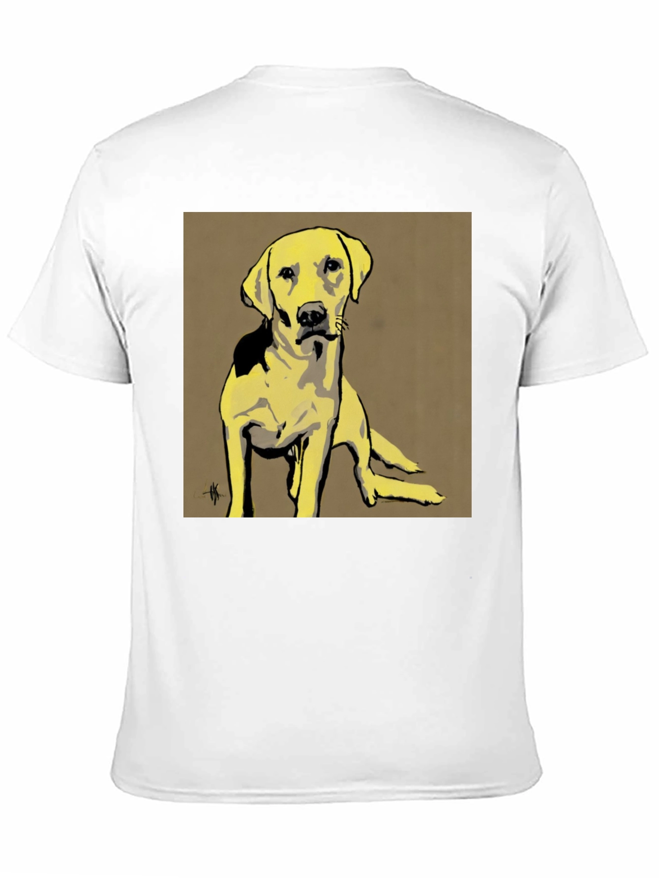 Dog Graphic Tee - Unisex Black T-Shirt