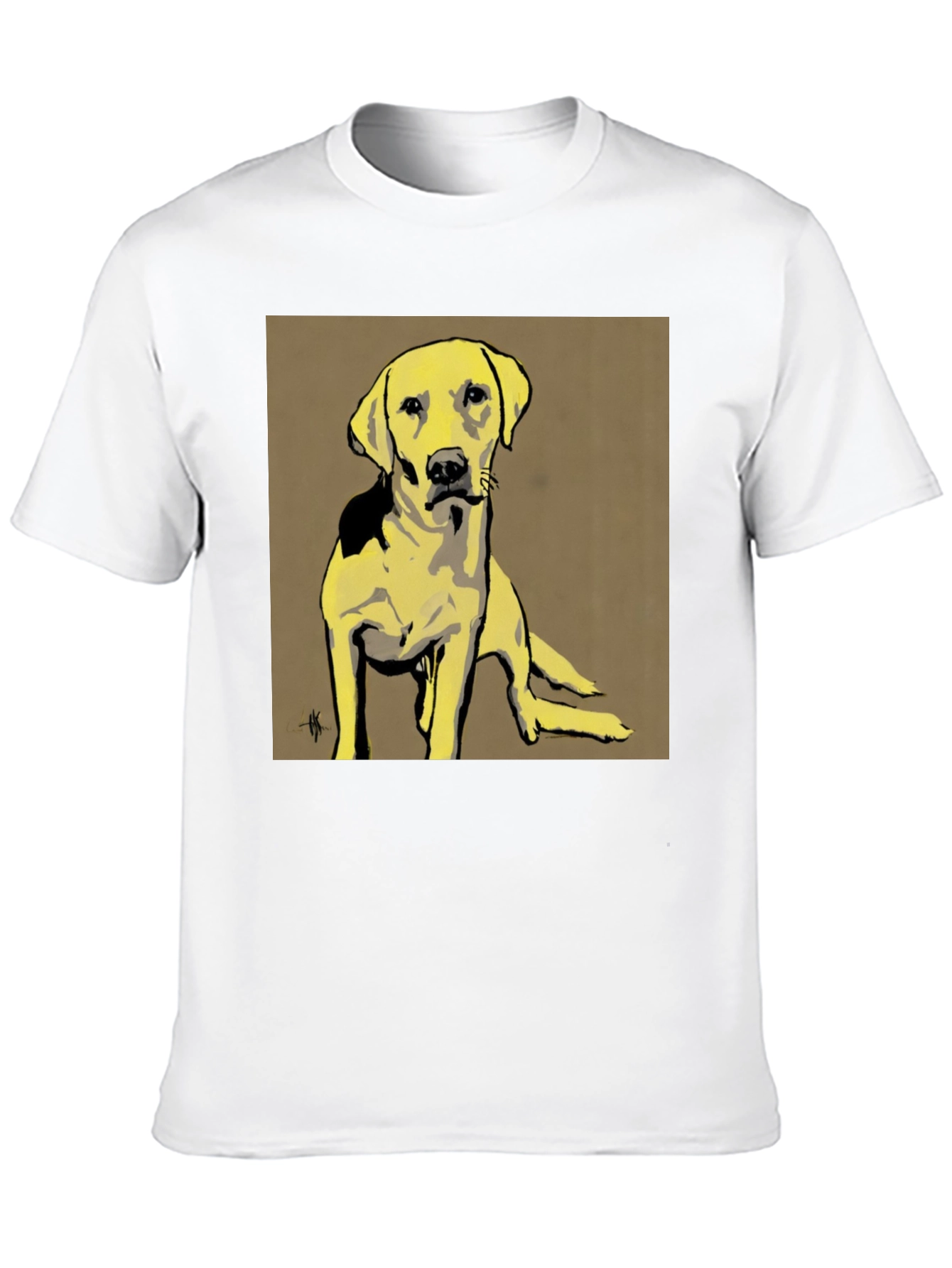 Dog Graphic Tee - Unisex Black T-Shirt