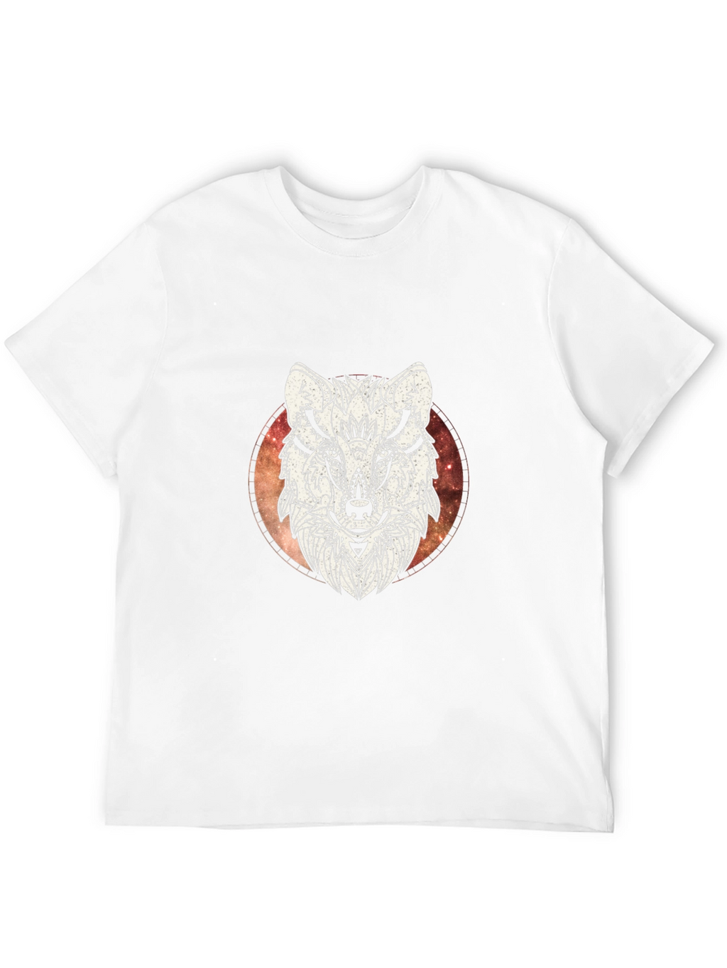 Wolf Graphic T-Shirt - Mens Black Tee