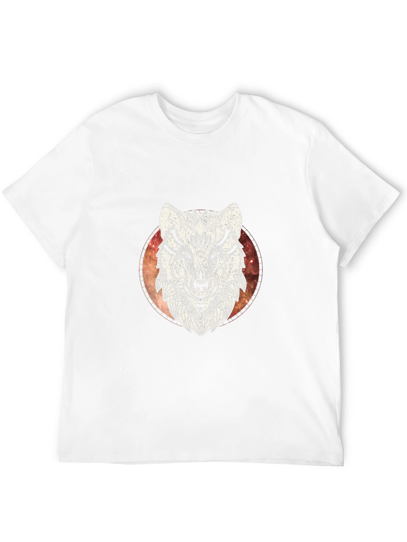 Wolf Graphic T-Shirt - Mens Black Tee