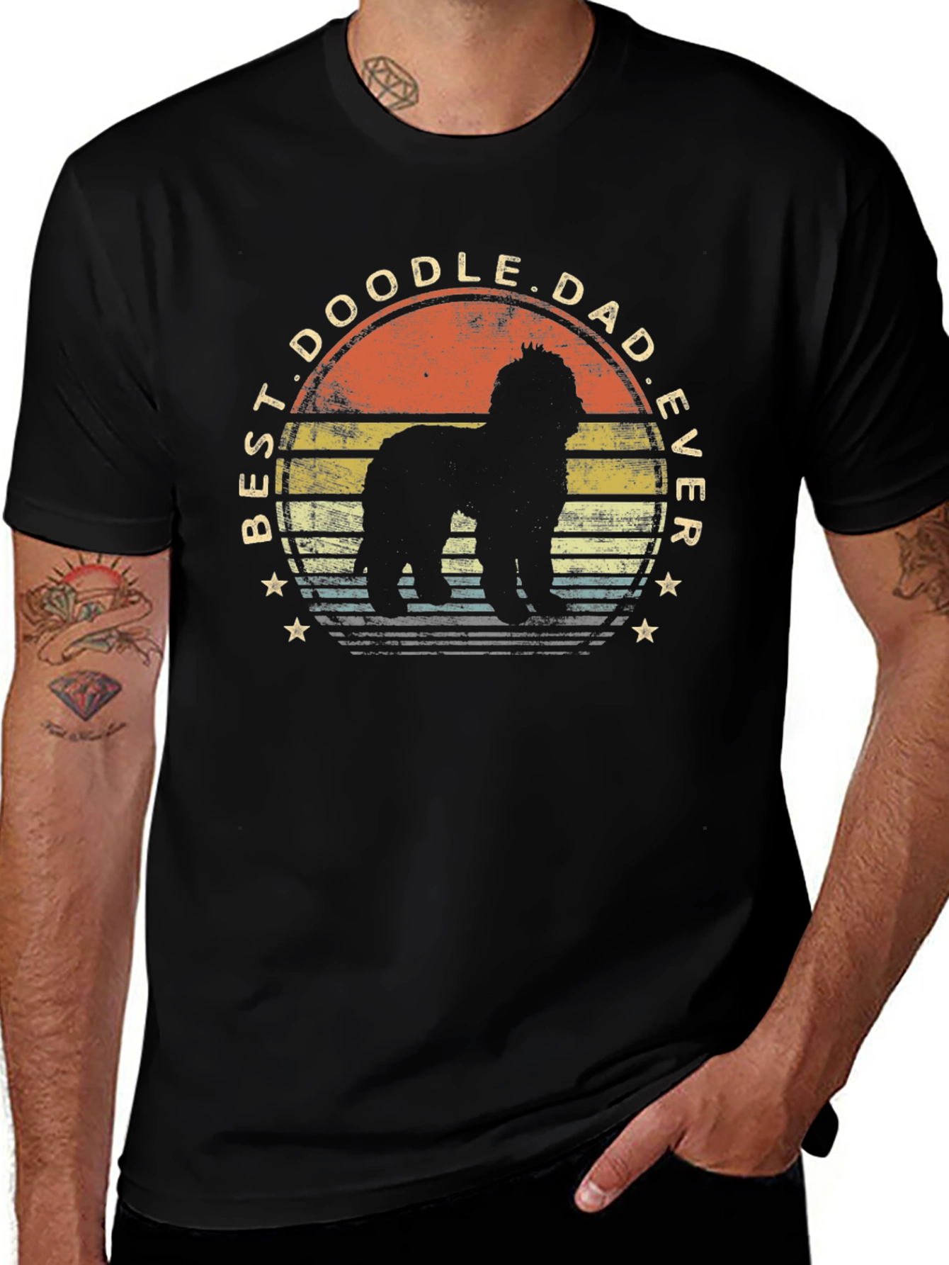 Best Doodle Dad Ever T-Shirt