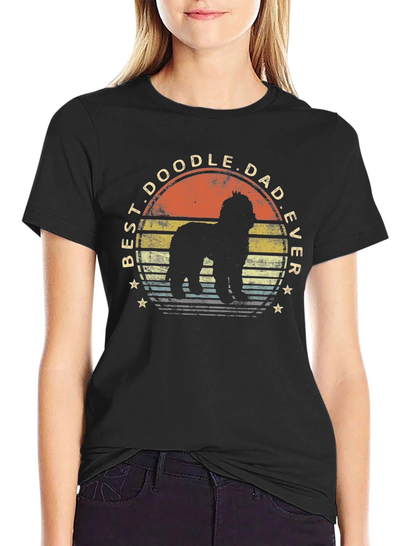 Best Doodle Dad Ever T-Shirt