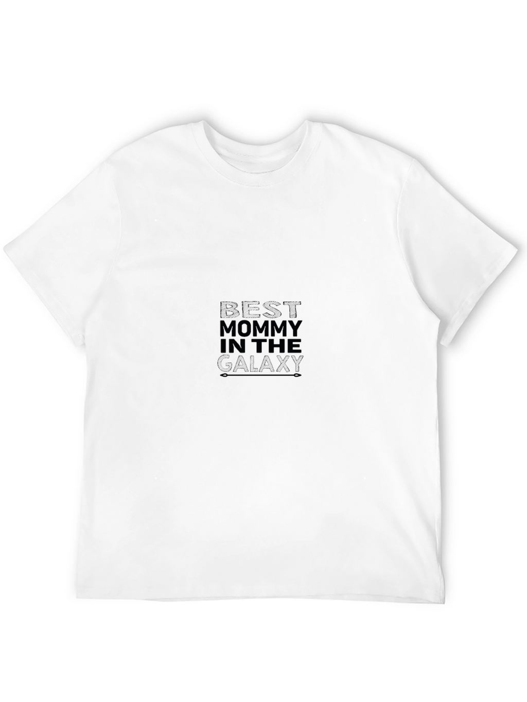 Best Mommy In The Galaxy Black T-Shirt