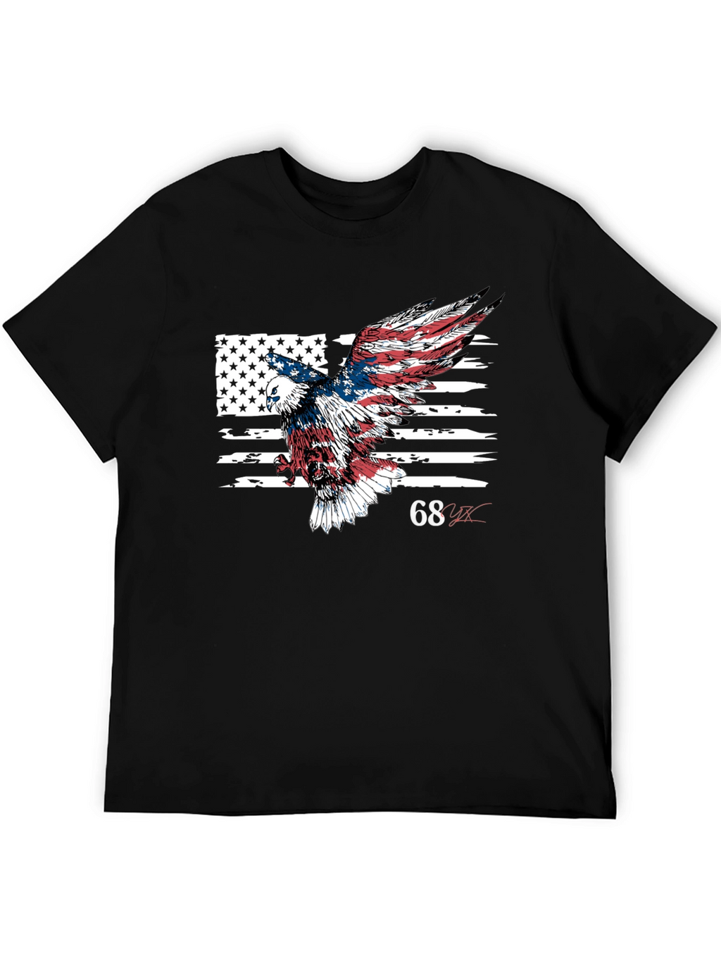 Patriotic Eagle Flag Graphic Tee