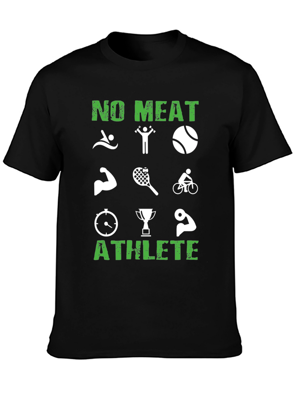 Vegan Athlete T-Shirt - No Meat Performance Tee