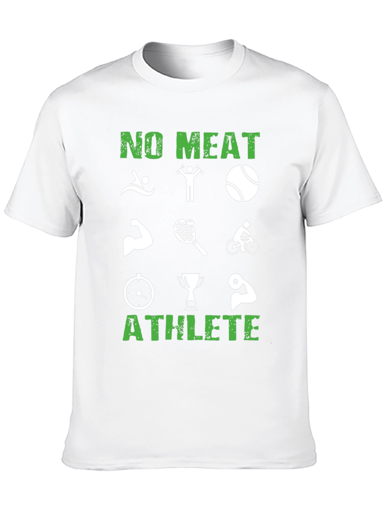 Vegan Athlete T-Shirt - No Meat Performance Tee