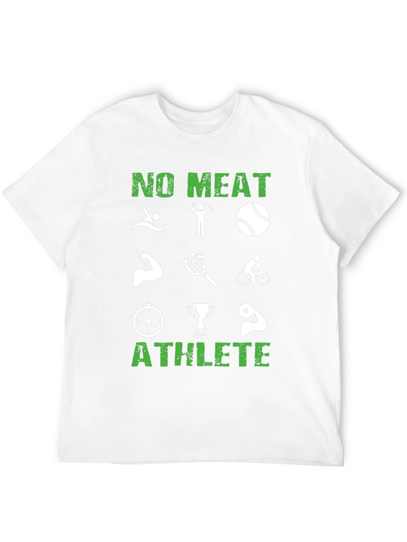 Vegan Athlete T-Shirt - No Meat Performance Tee