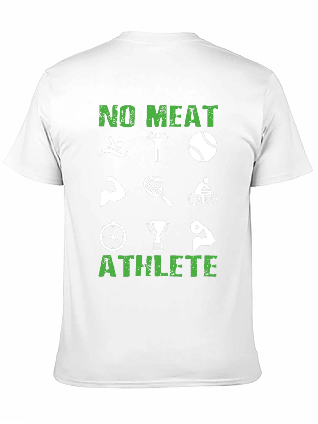 Vegan Athlete T-Shirt - No Meat Performance Tee