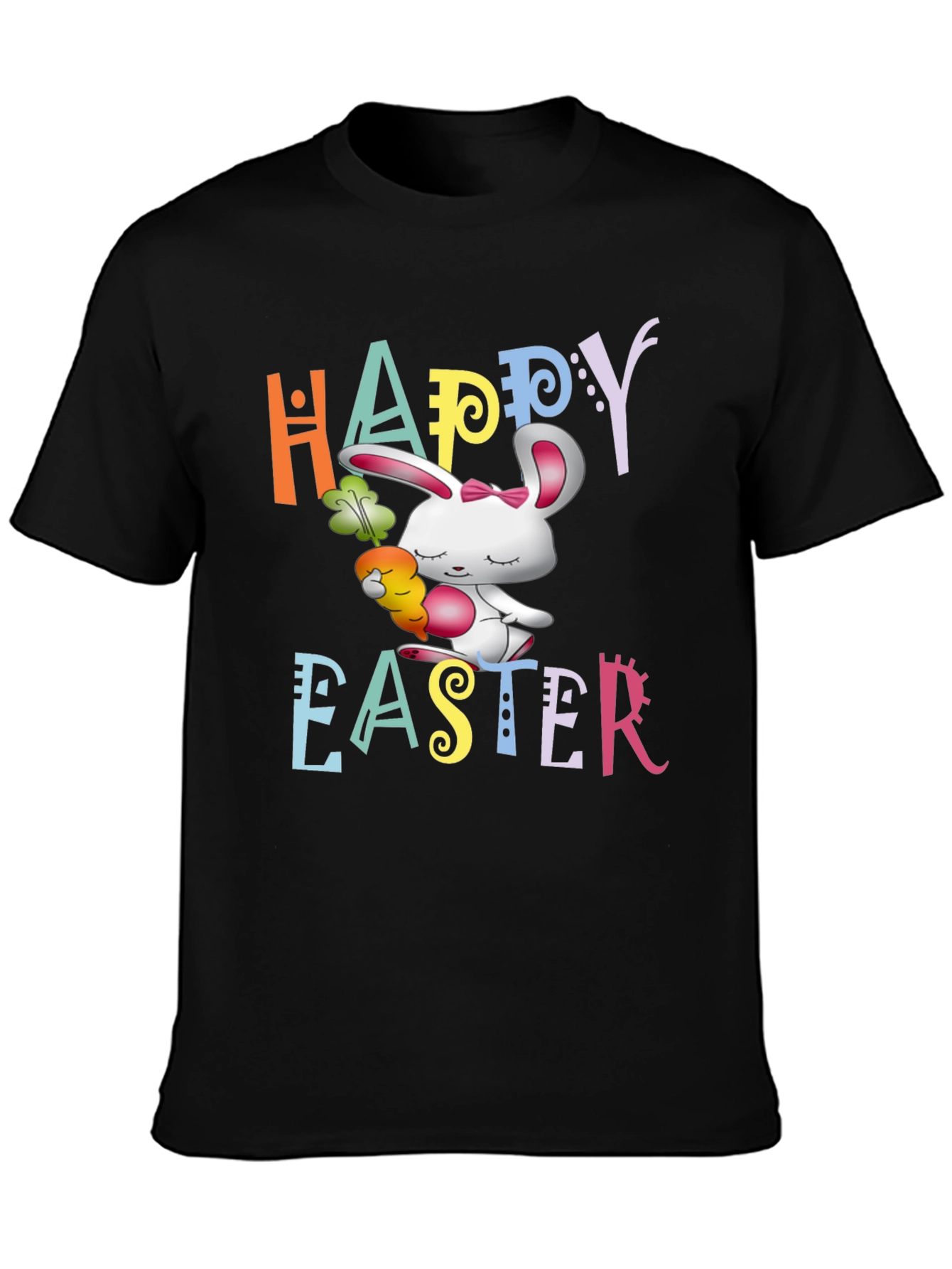 Happy Easter Bunny Graphic T-Shirt