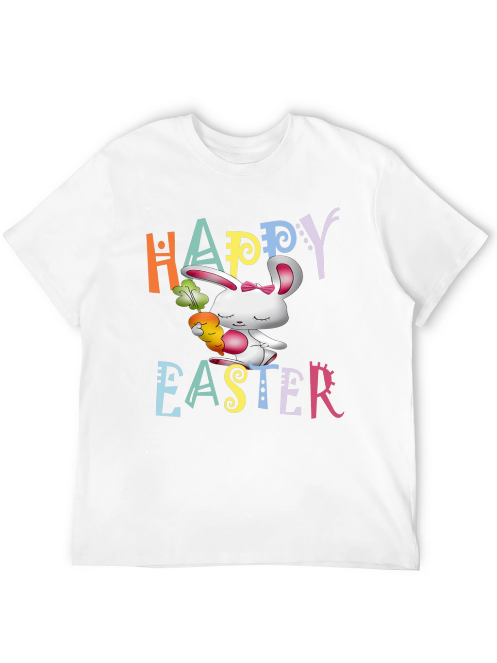Happy Easter Bunny Graphic T-Shirt