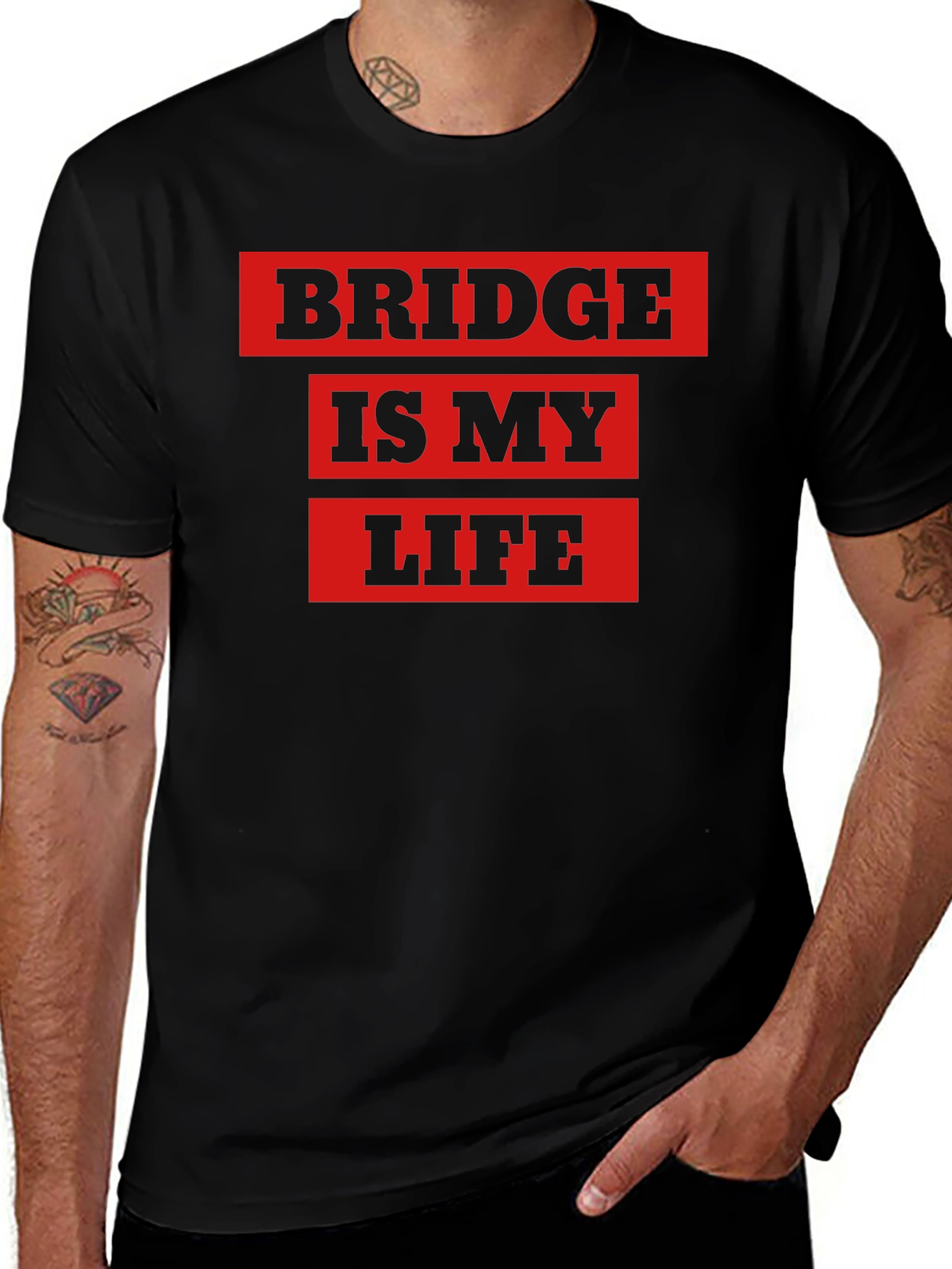 Bridge is My Life Graphic T-Shirt