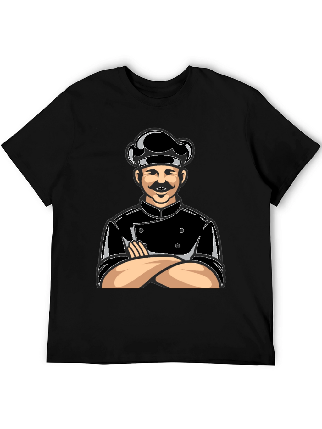 Chef T-Shirt - Culinary Cartoon Design