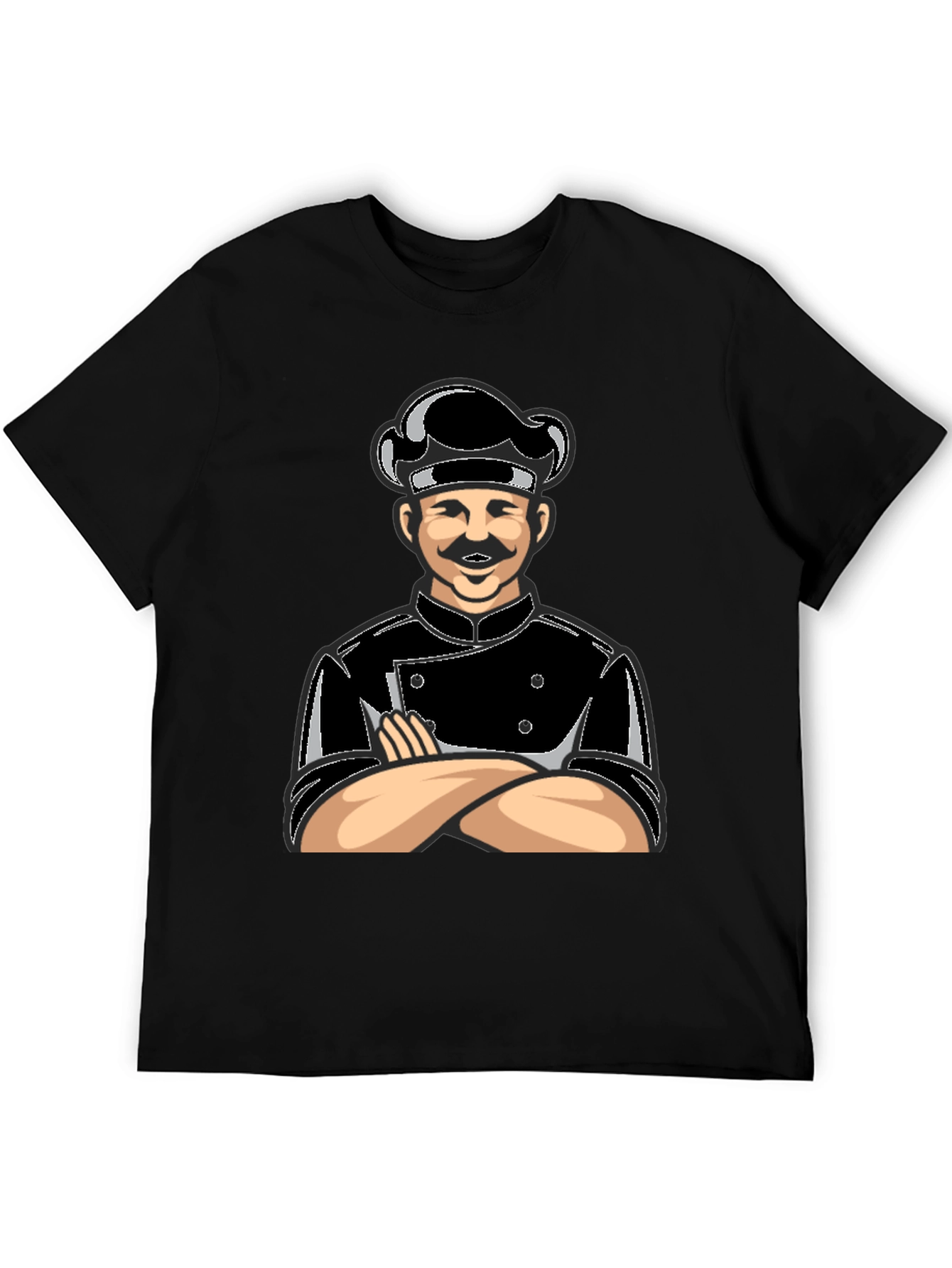 Chef T-Shirt - Culinary Cartoon Design