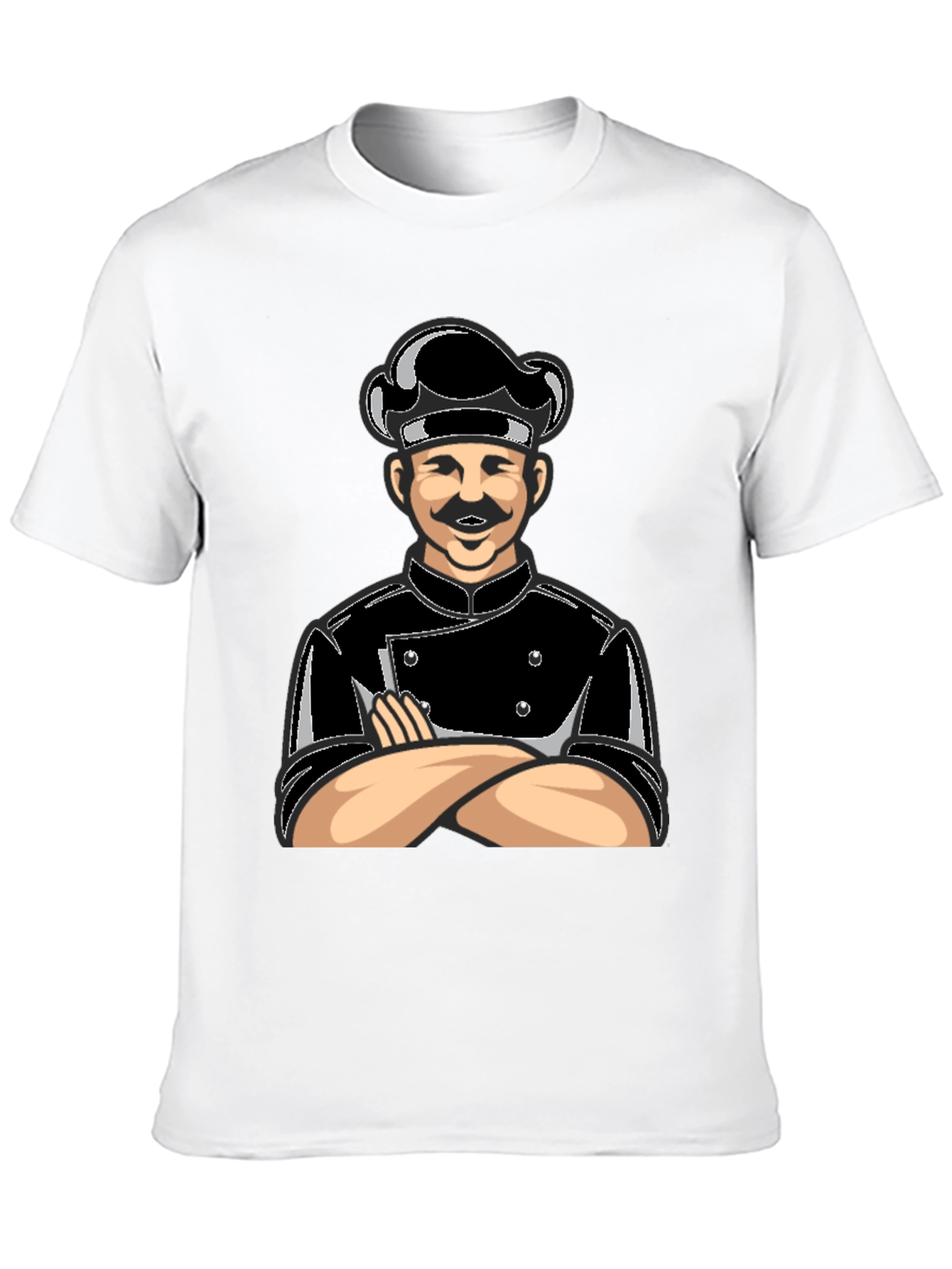 Chef T-Shirt - Culinary Cartoon Design