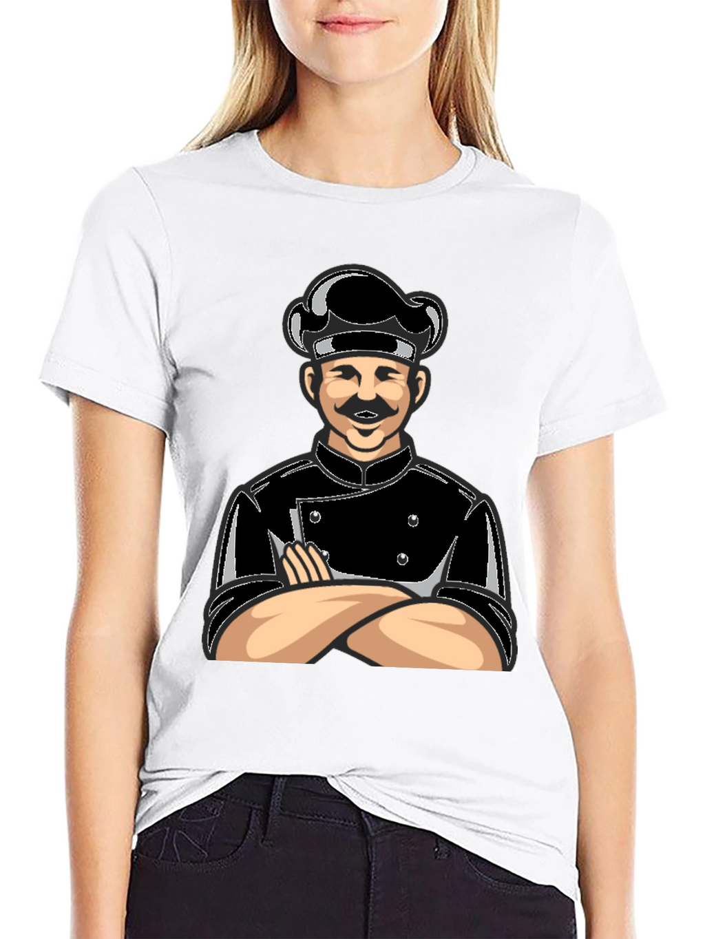 Chef T-Shirt - Culinary Cartoon Design