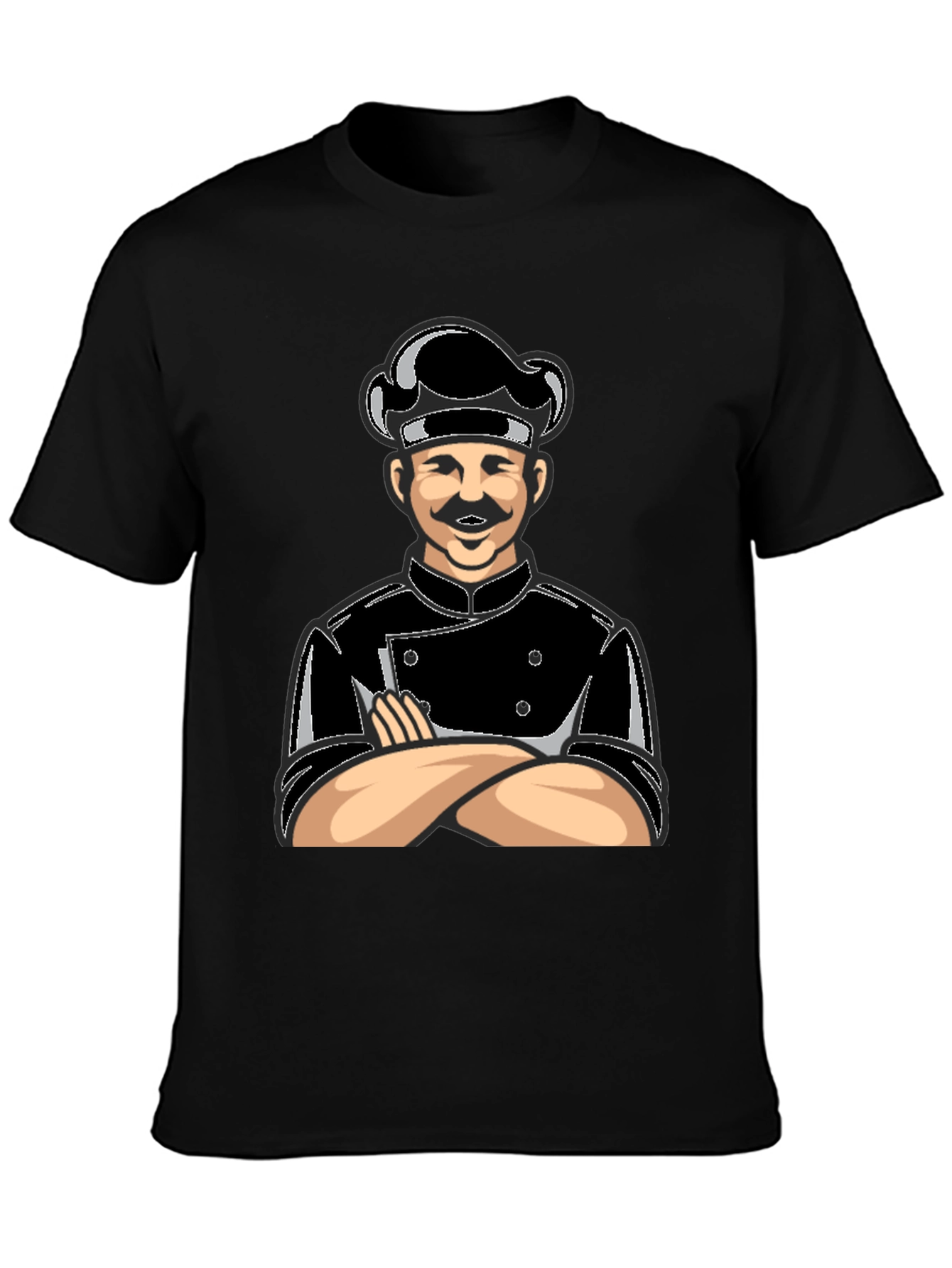 Chef T-Shirt - Culinary Cartoon Design