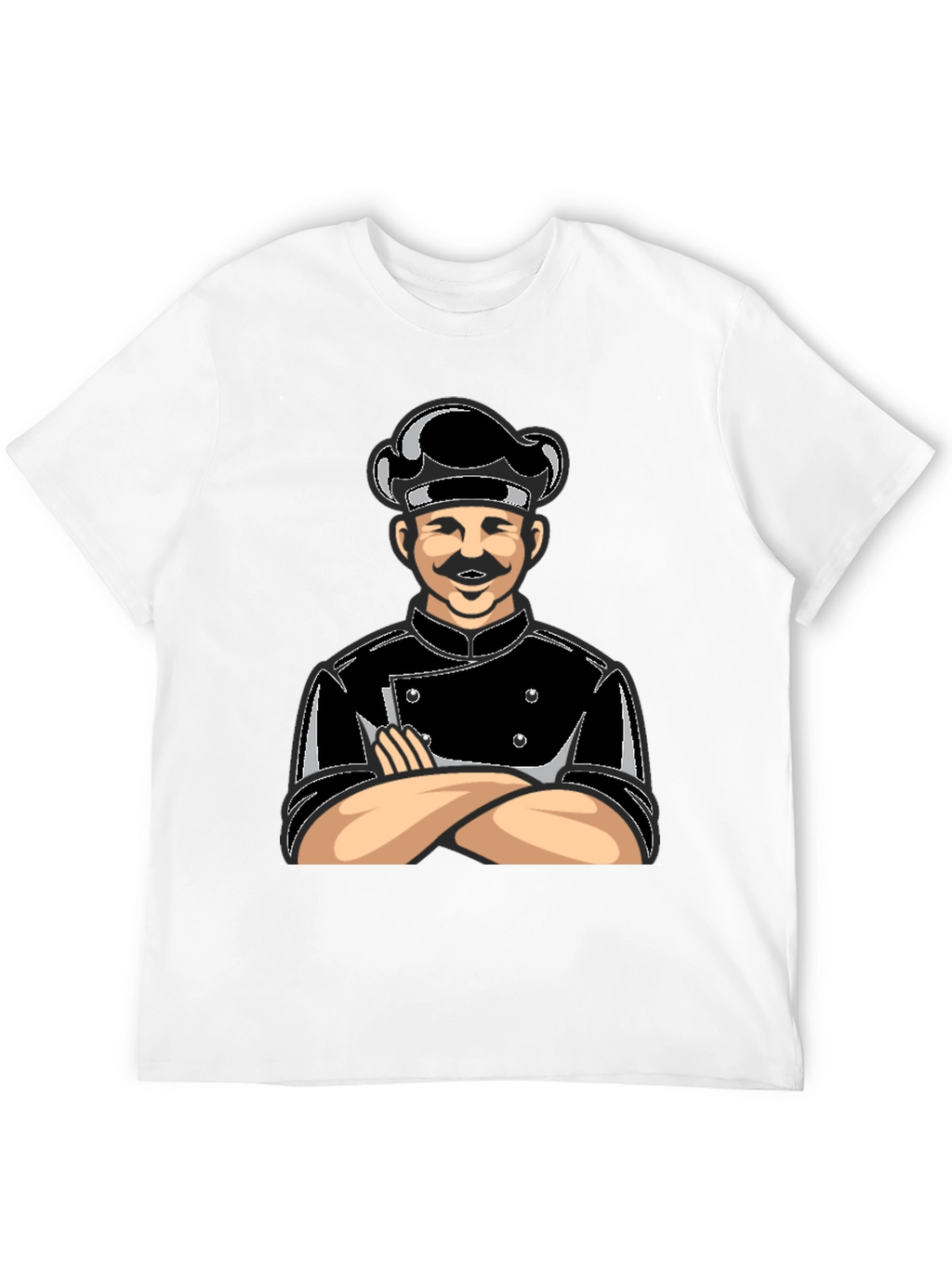 Chef T-Shirt - Culinary Cartoon Design