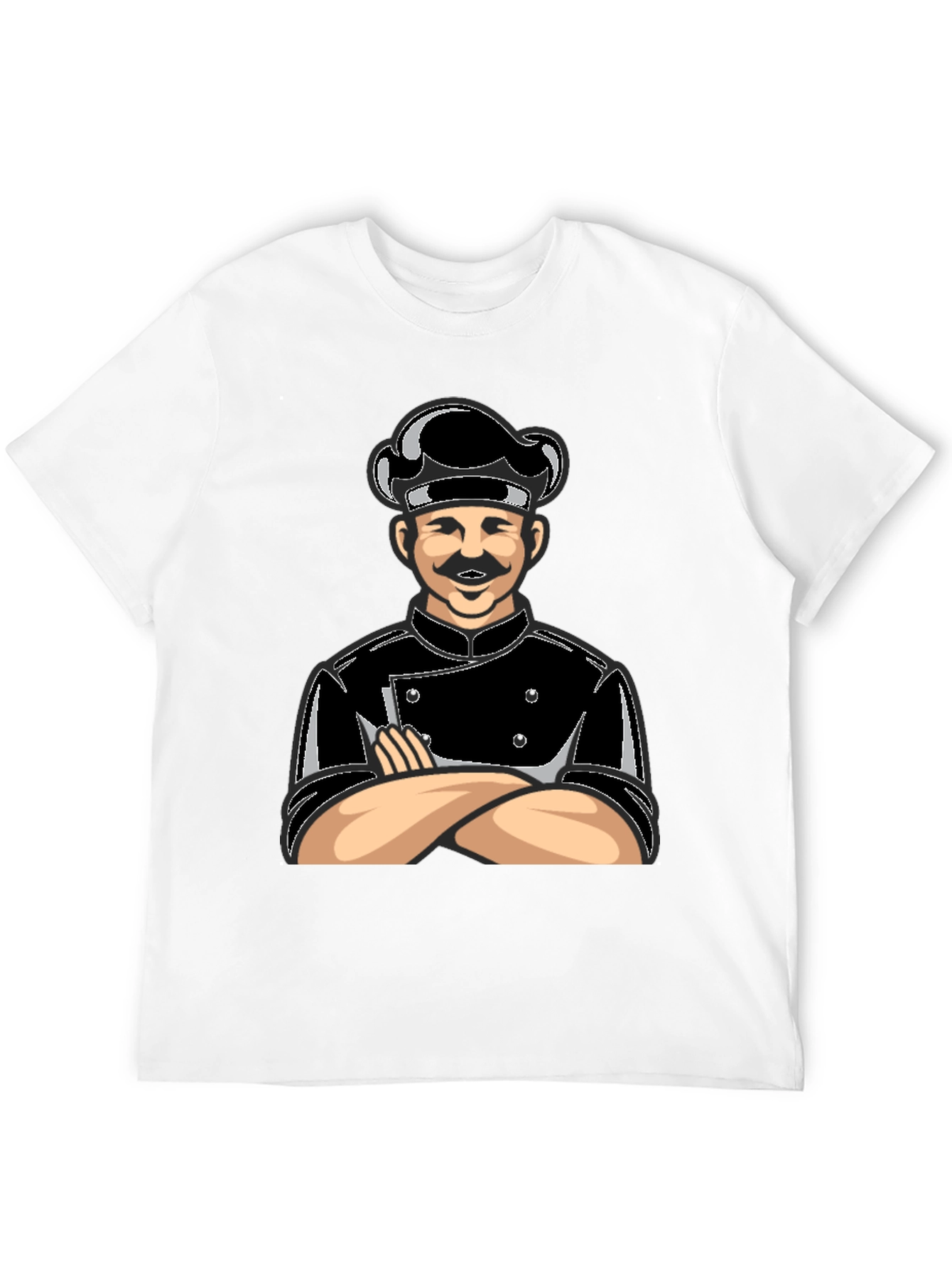 Chef T-Shirt - Culinary Cartoon Design