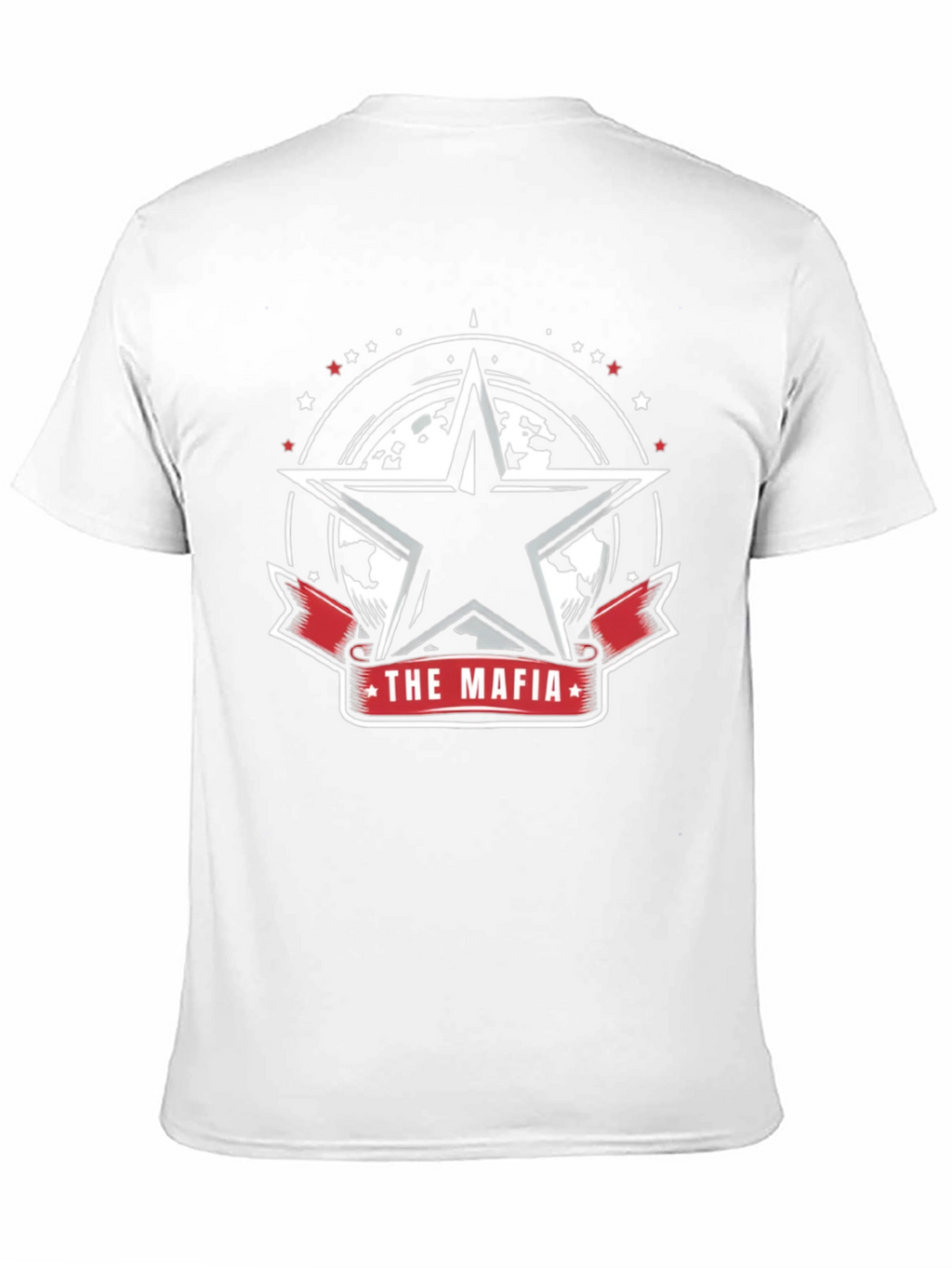 The Mafia Star Graphic T-Shirt - Cool Design