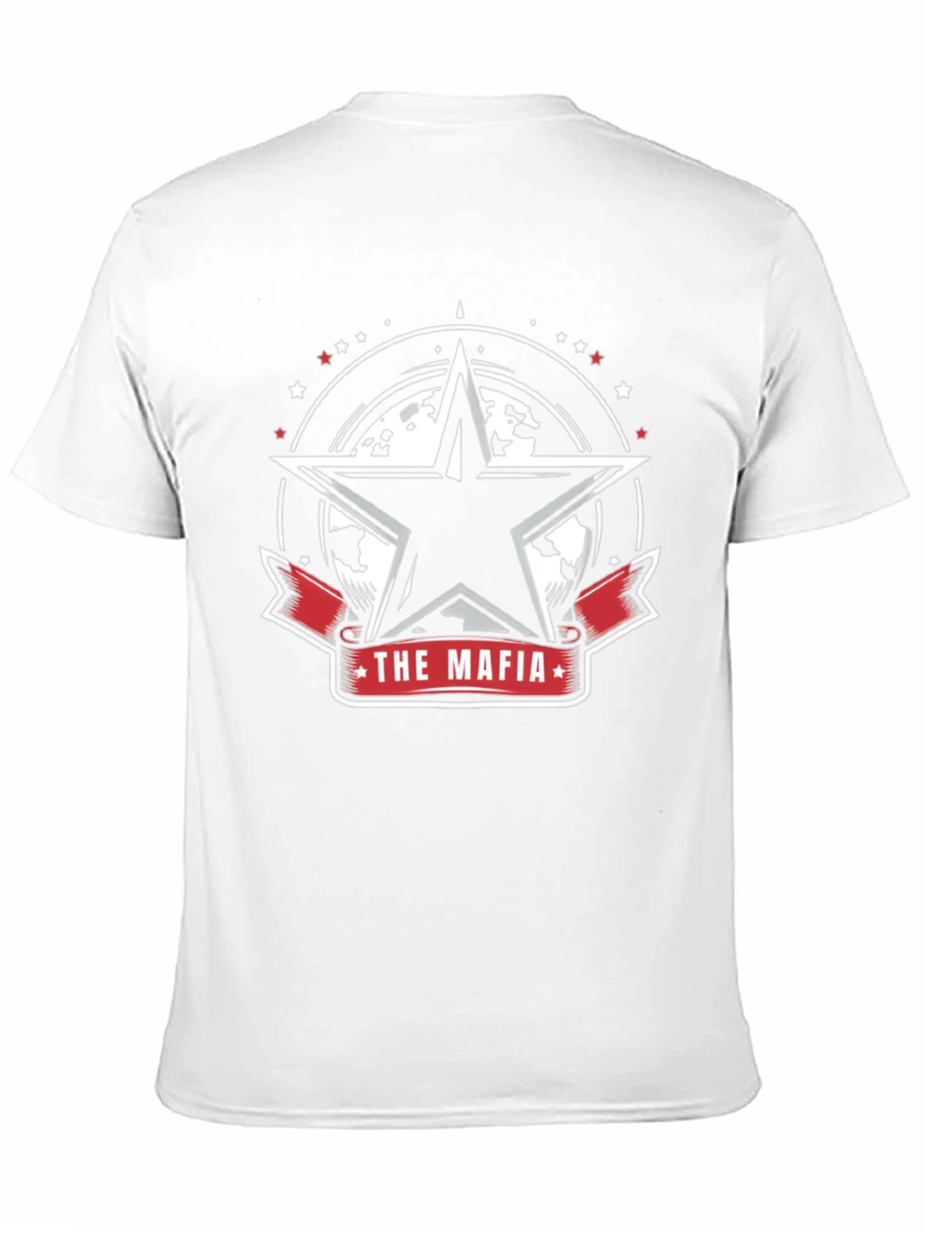 The Mafia Star Graphic T-Shirt - Cool Design