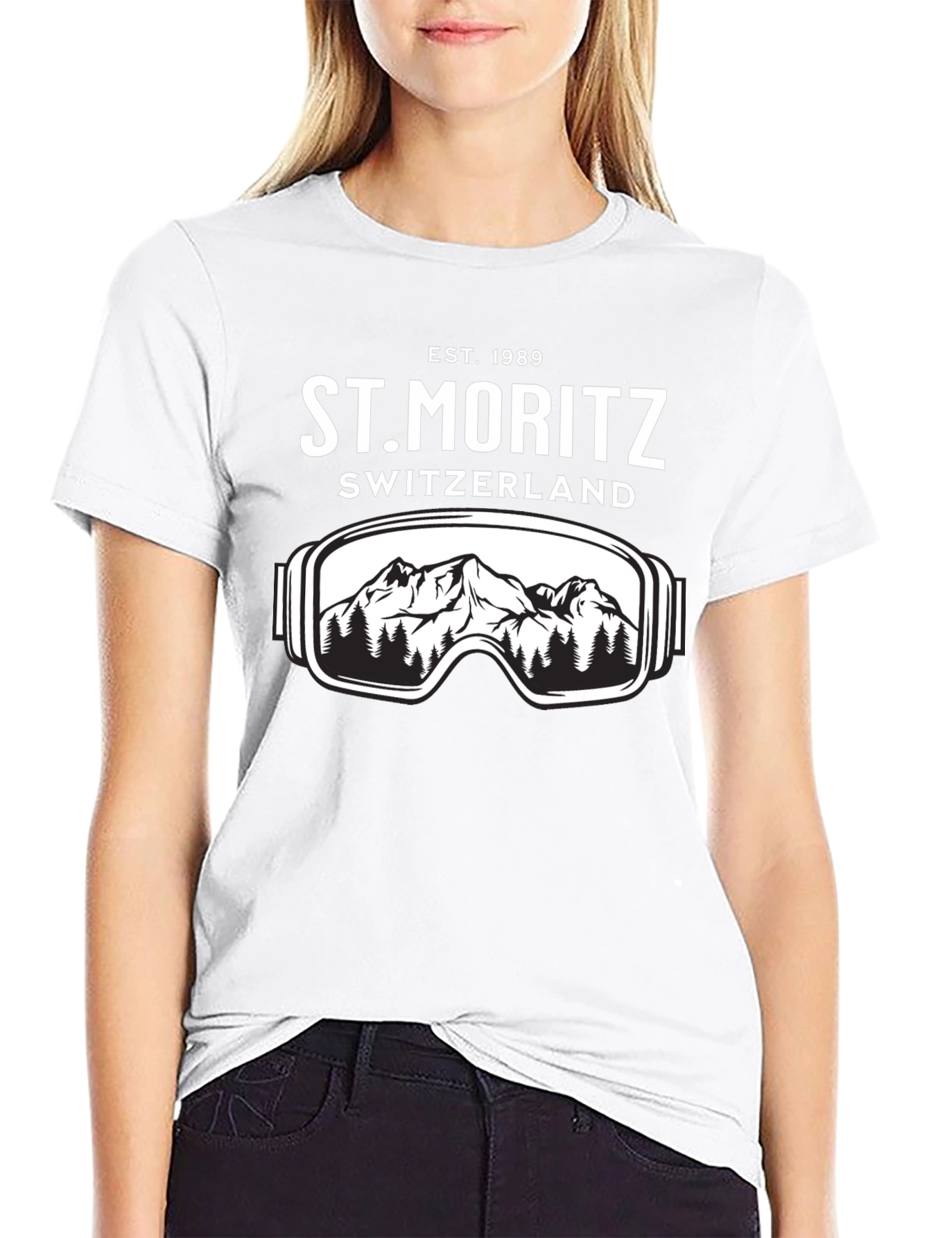St. Moritz Switzerland Graphic T-Shirt