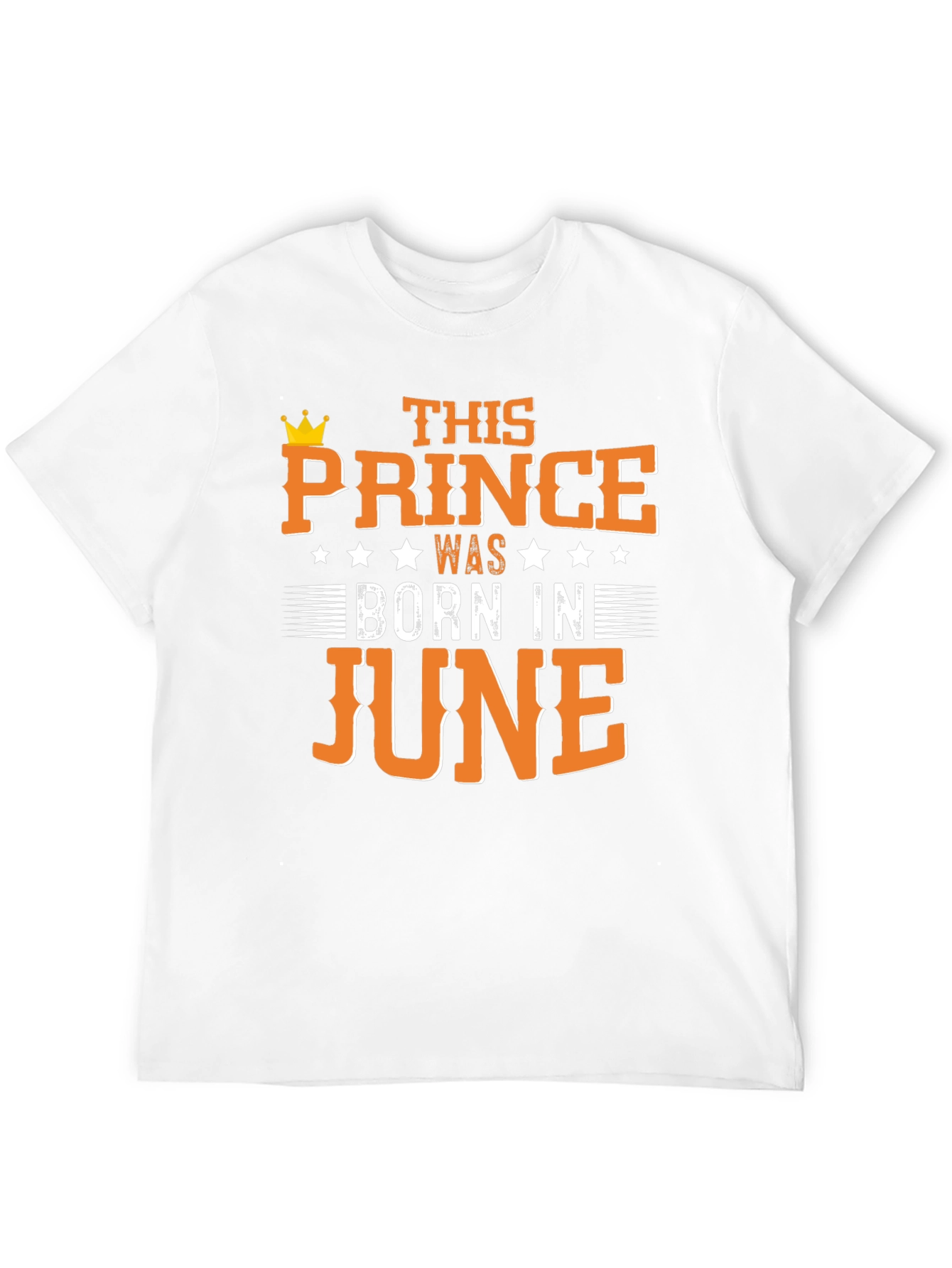 Prince Born in June Black T-Shirt