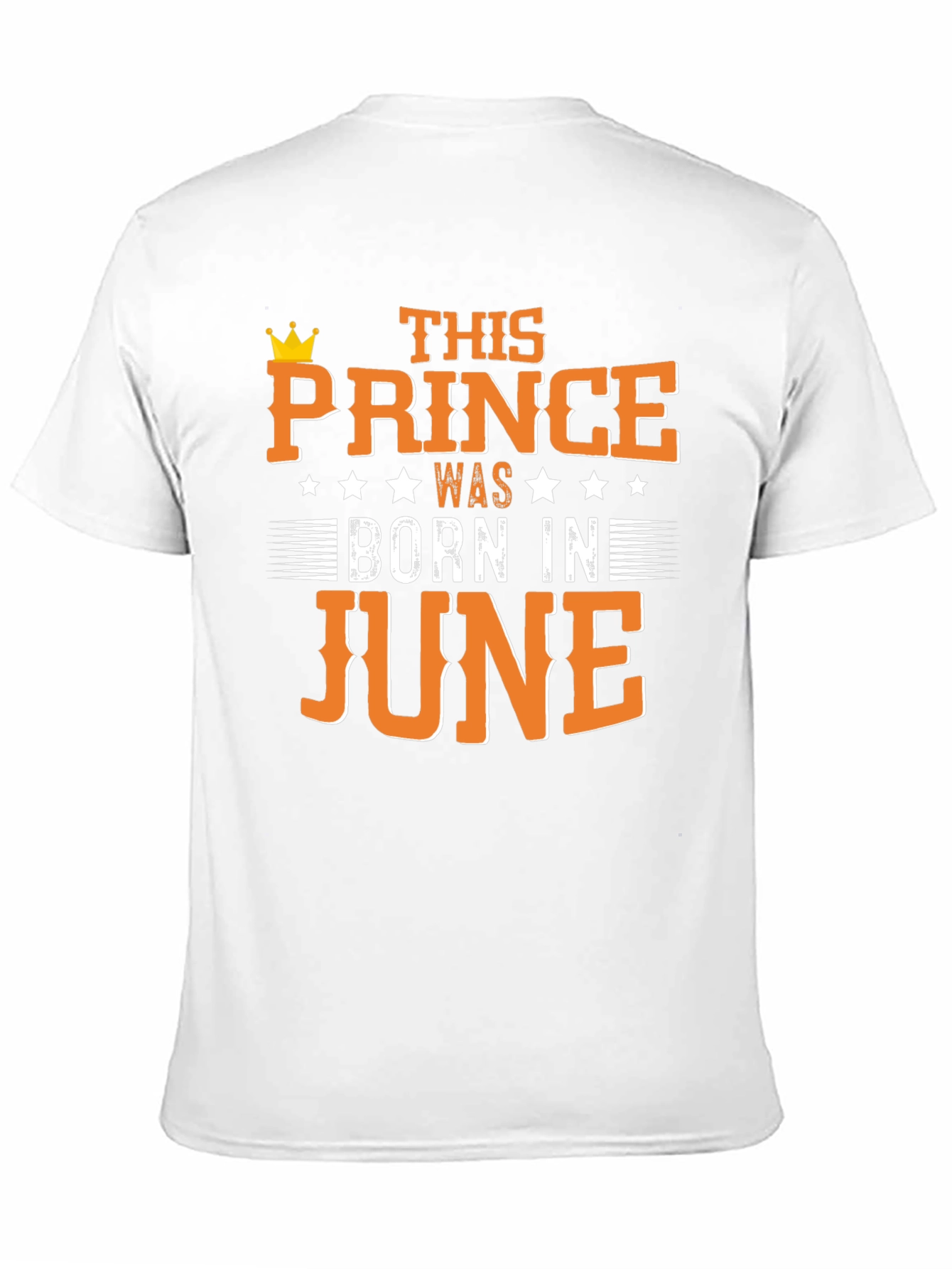Prince Born in June Black T-Shirt