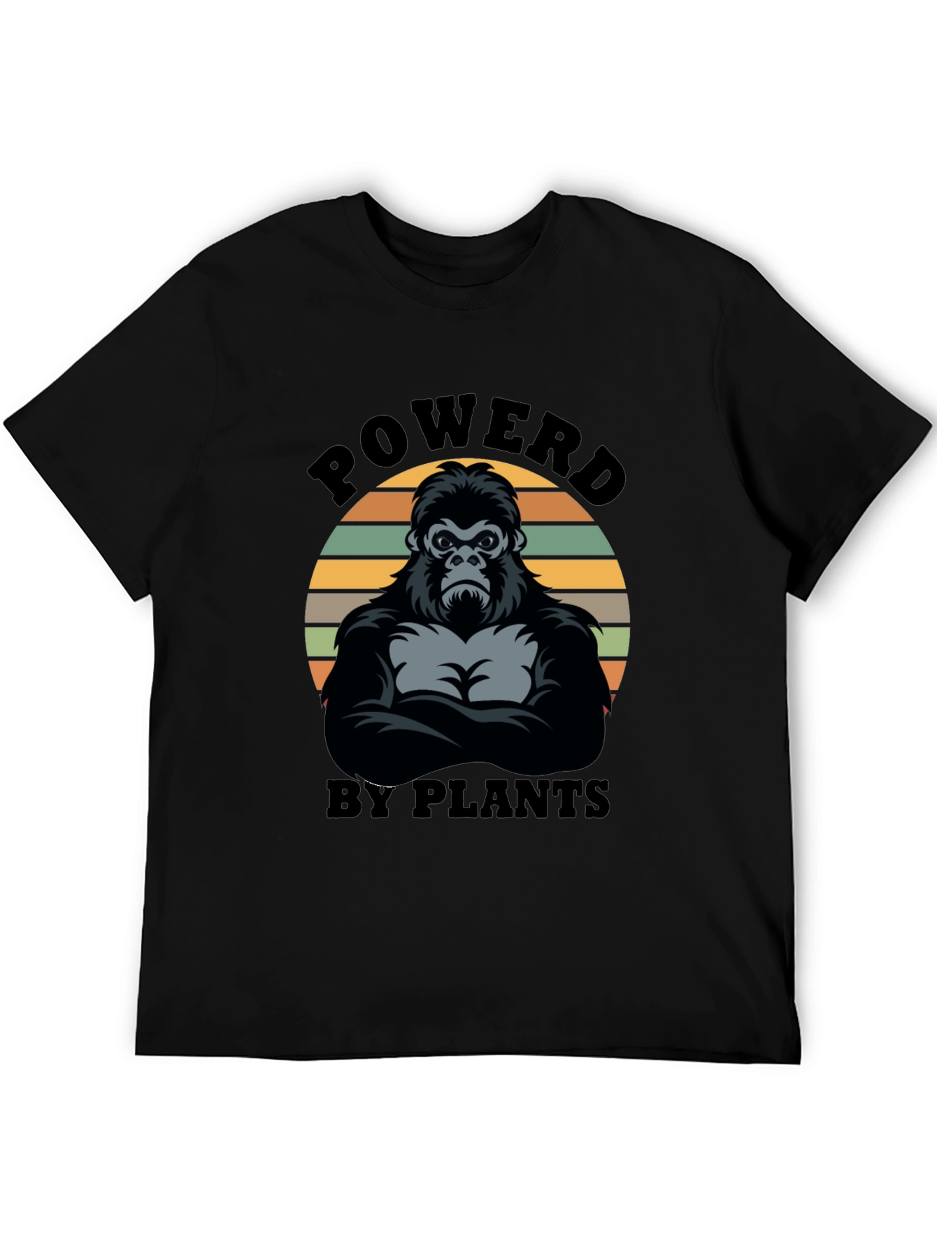 Powered By Plants Gorilla Graphic Tee