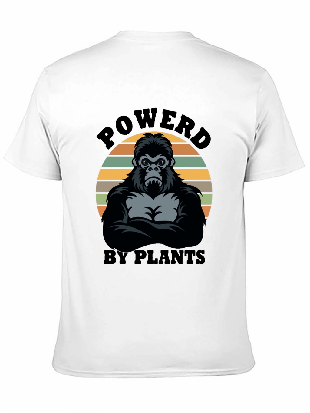 Powered By Plants Gorilla Graphic Tee