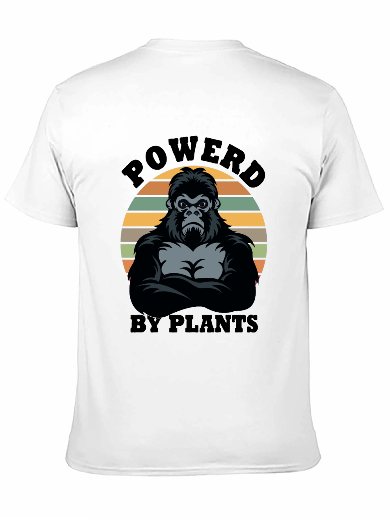 Powered By Plants Gorilla Graphic Tee