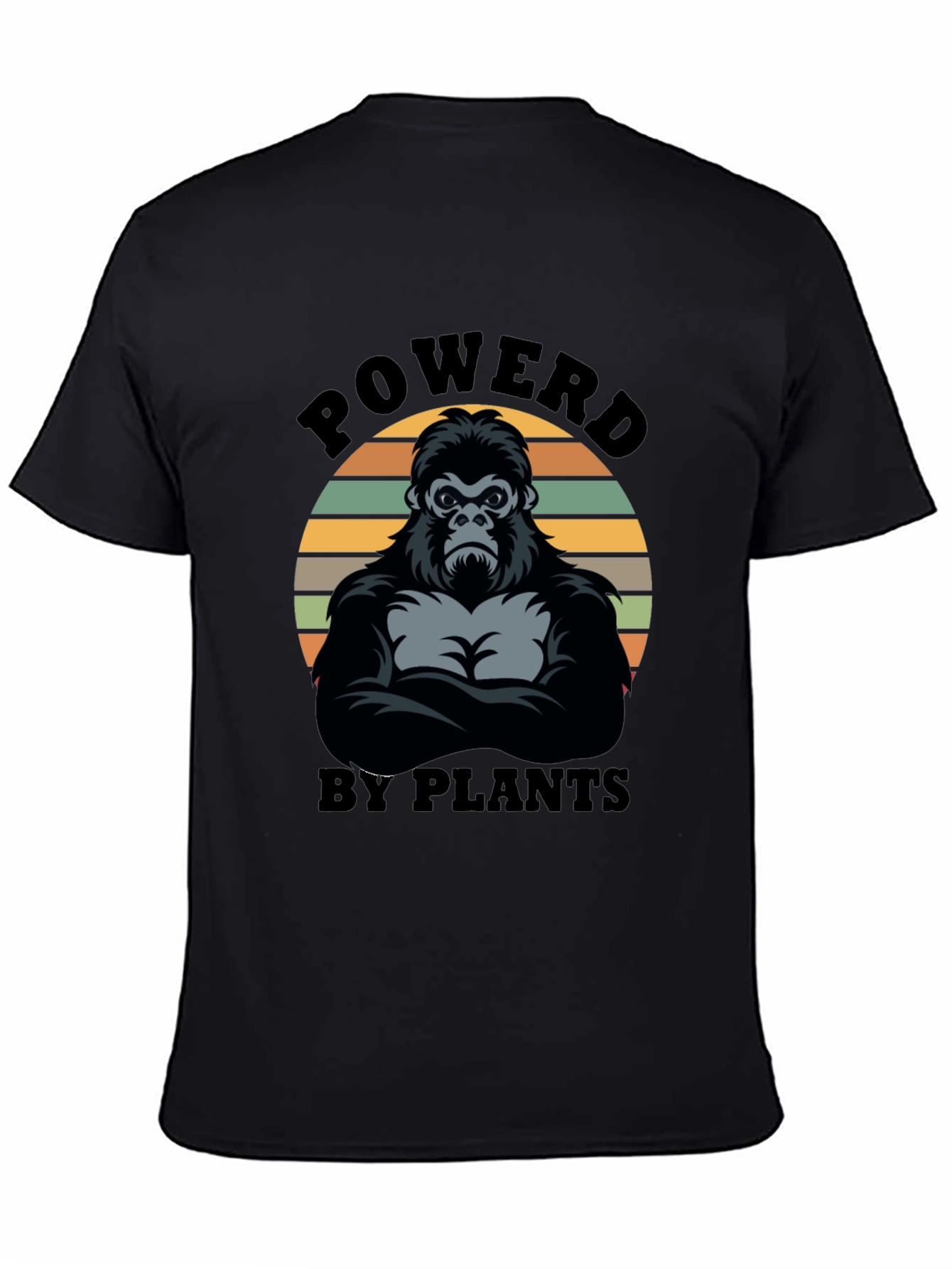 Powered By Plants Gorilla Graphic Tee