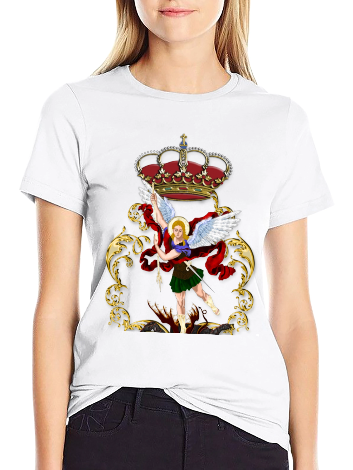 Saint Michael Graphic T-Shirt