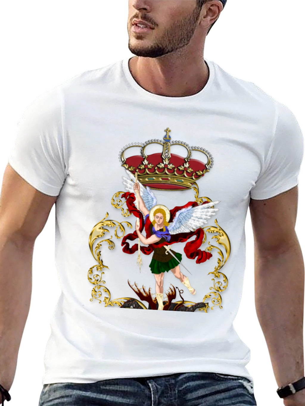 Saint Michael Graphic T-Shirt