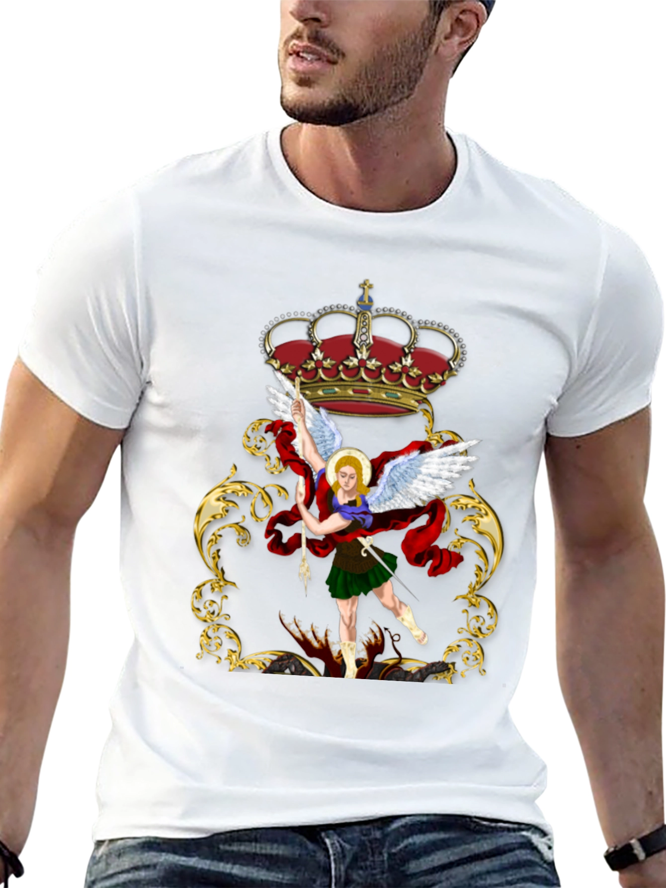 Saint Michael Graphic T-Shirt