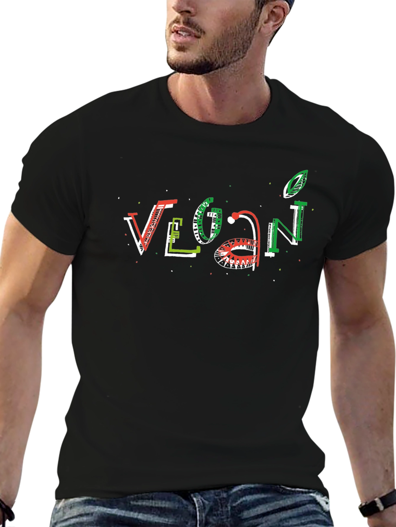 Vegan Graphic T-Shirt