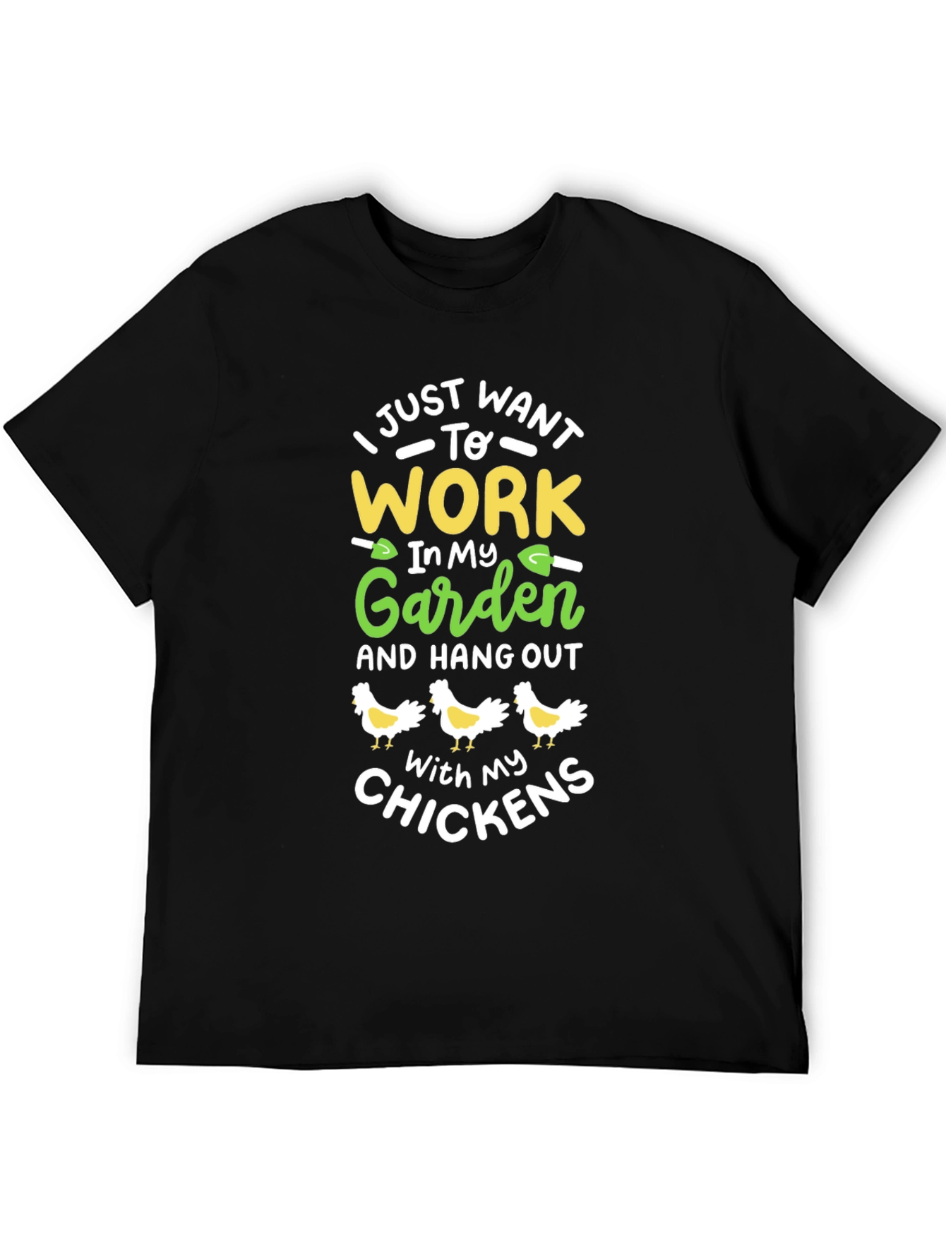 Gardening Chicken Lover T-Shirt
