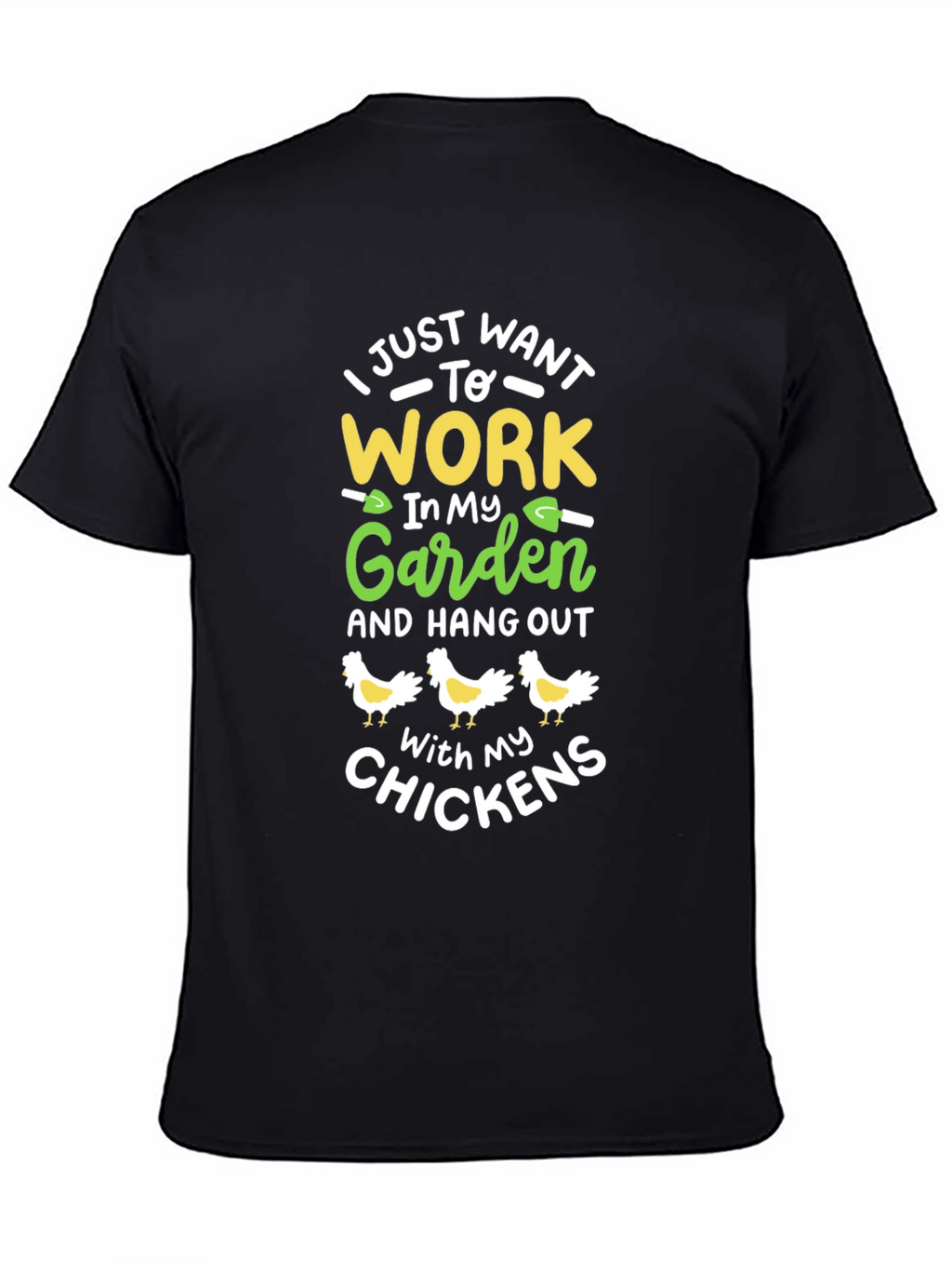 Gardening Chicken Lover T-Shirt