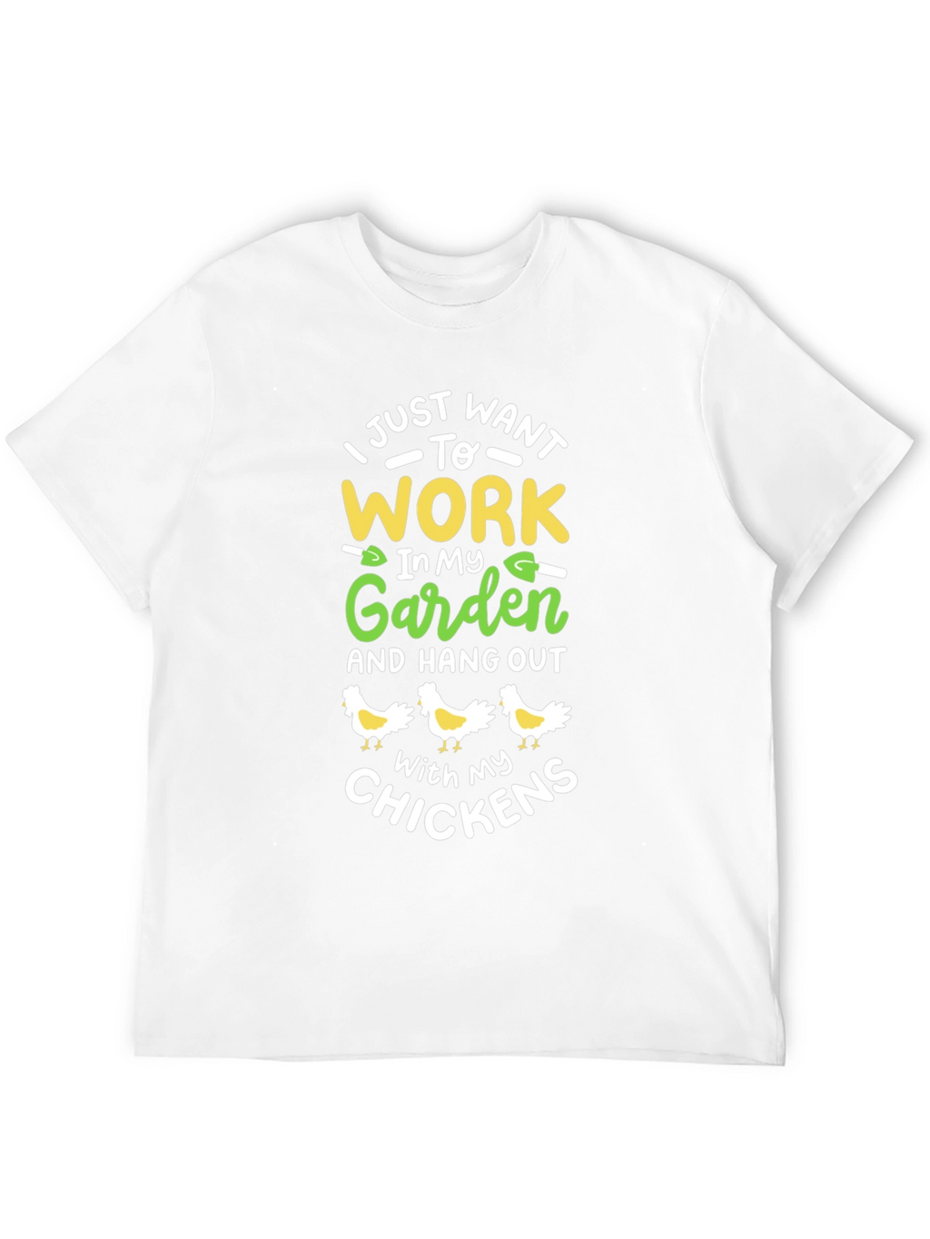 Gardening Chicken Lover T-Shirt