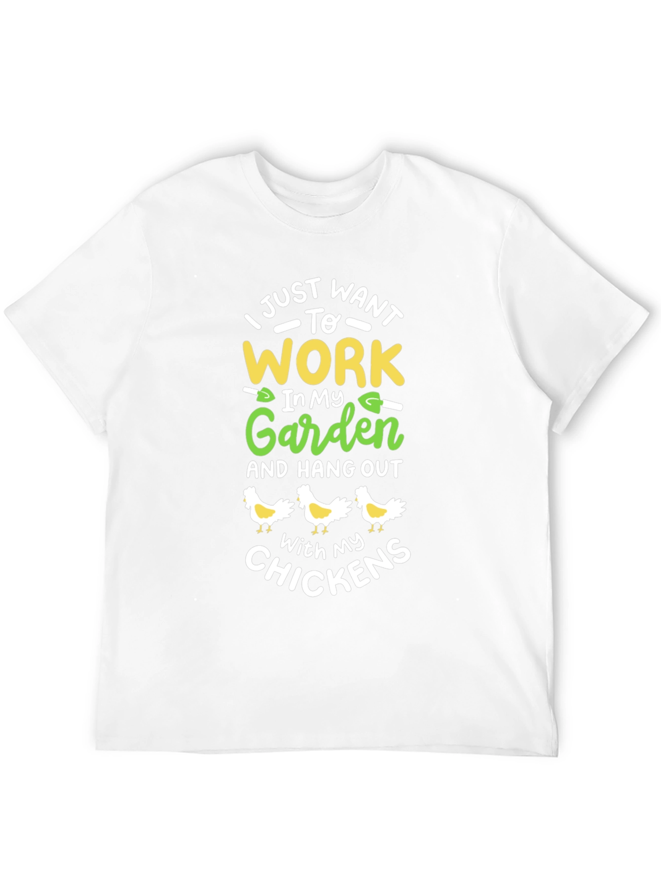 Gardening Chicken Lover T-Shirt