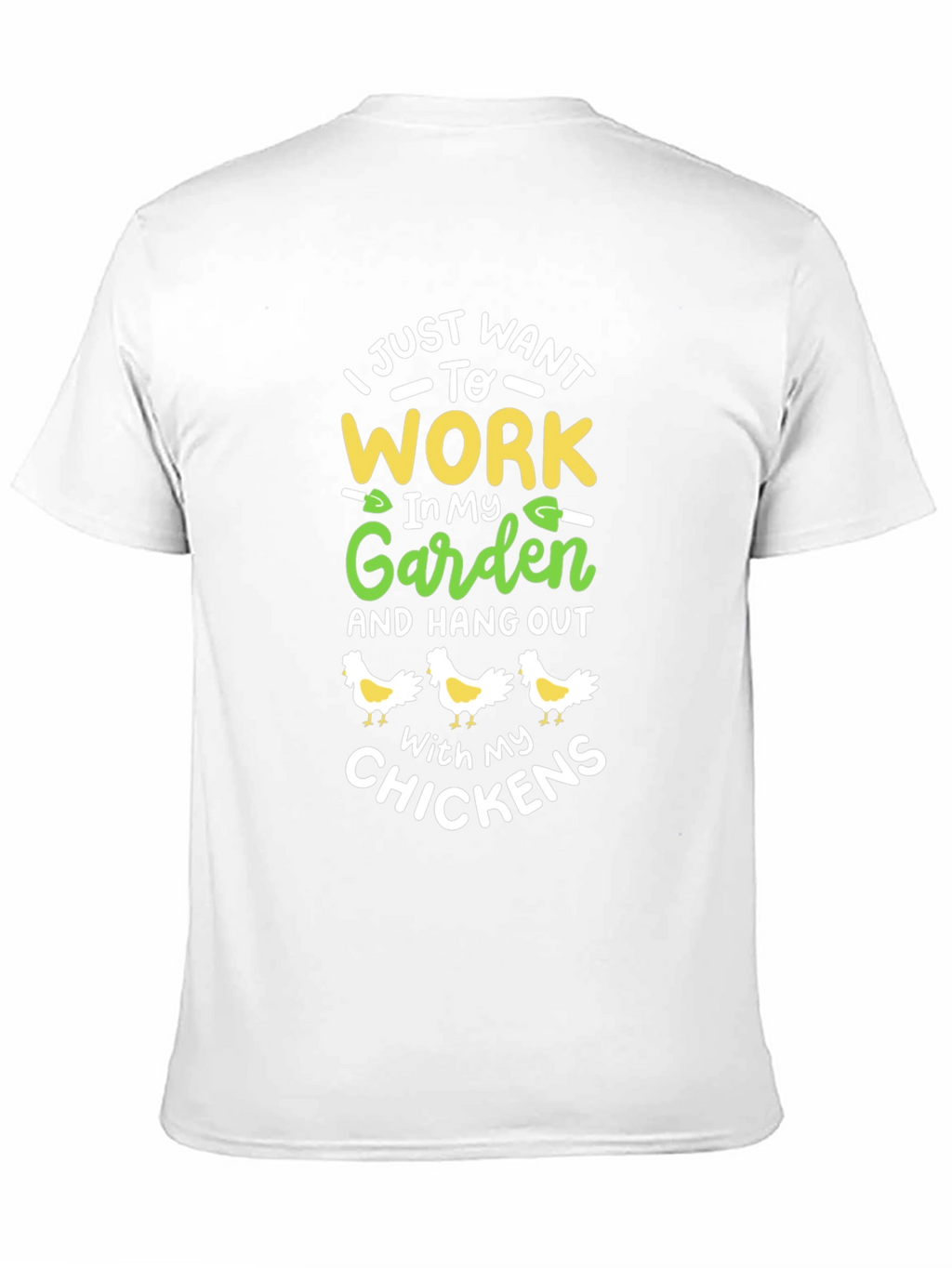 Gardening Chicken Lover T-Shirt