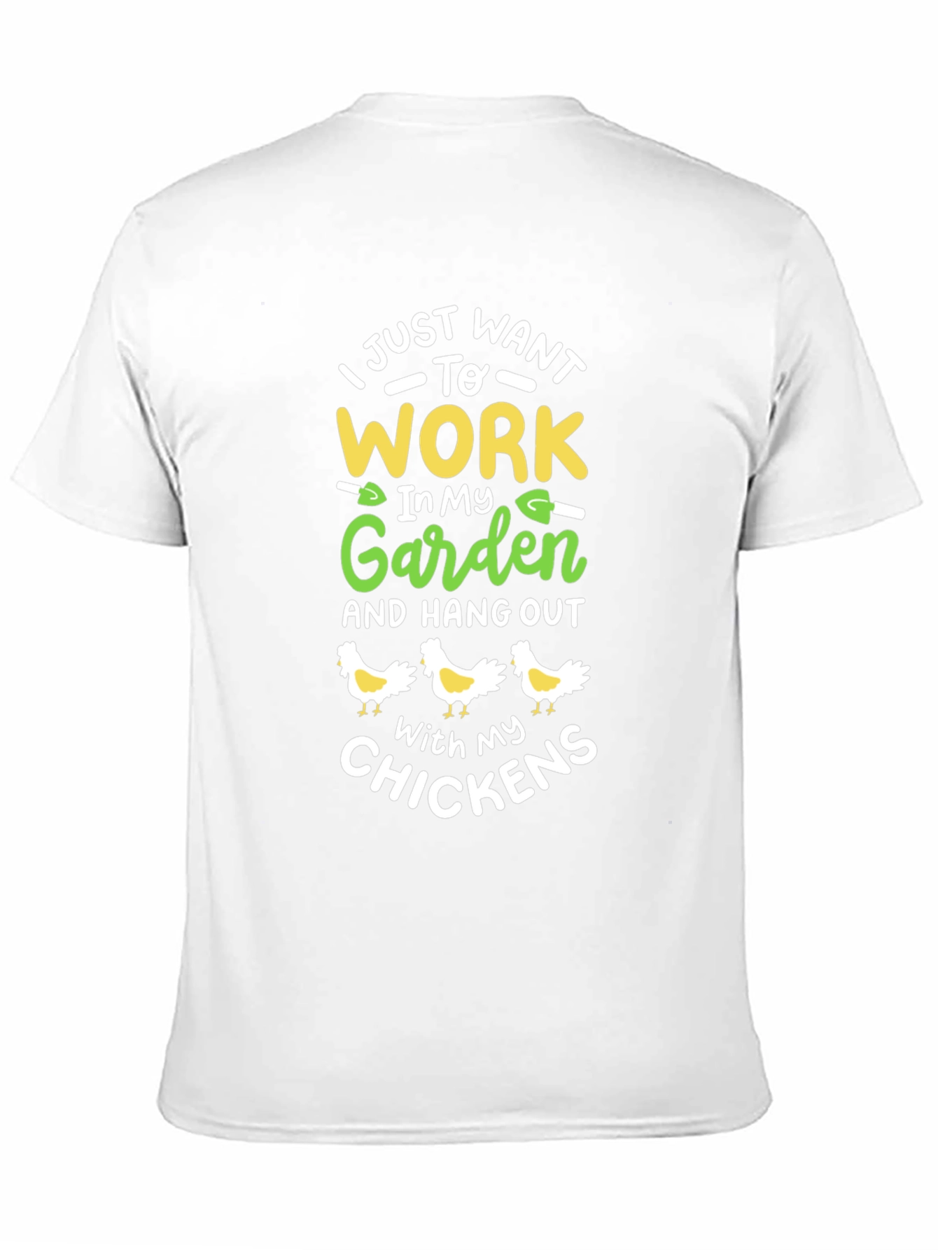 Gardening Chicken Lover T-Shirt
