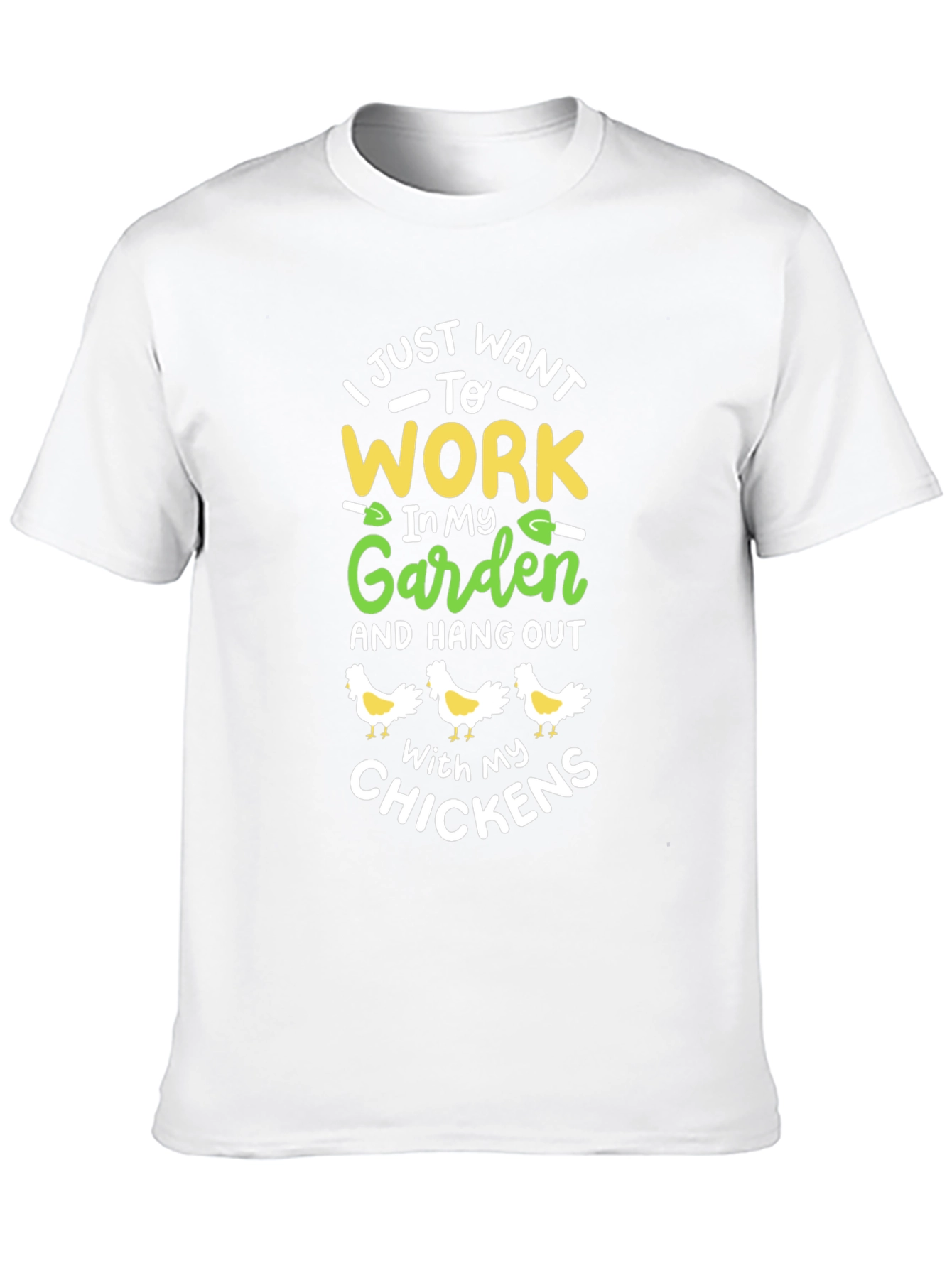 Gardening Chicken Lover T-Shirt