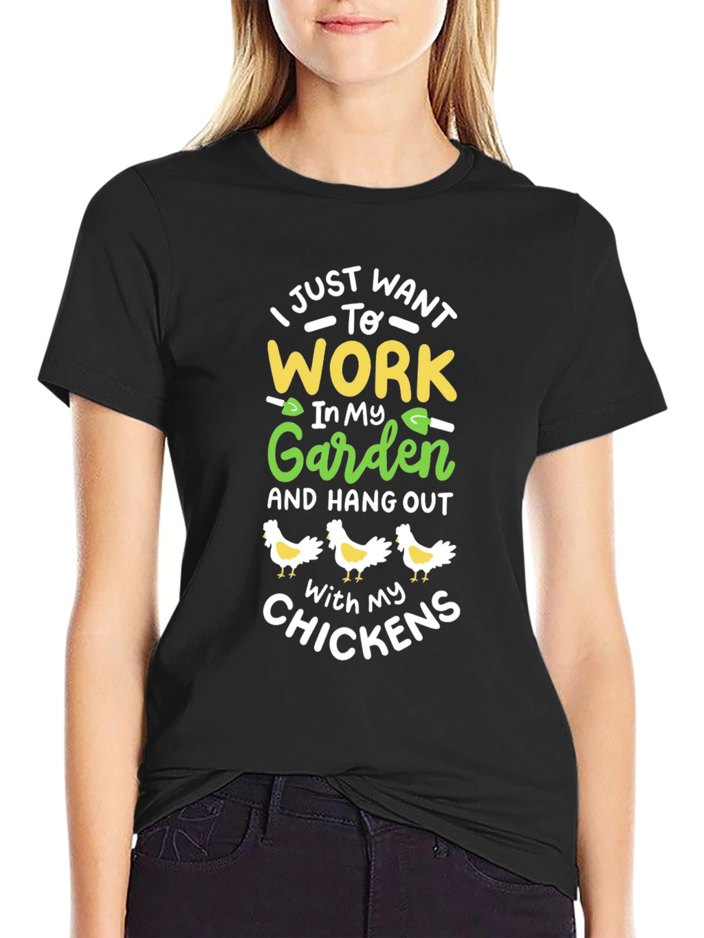 Gardening Chicken Lover T-Shirt