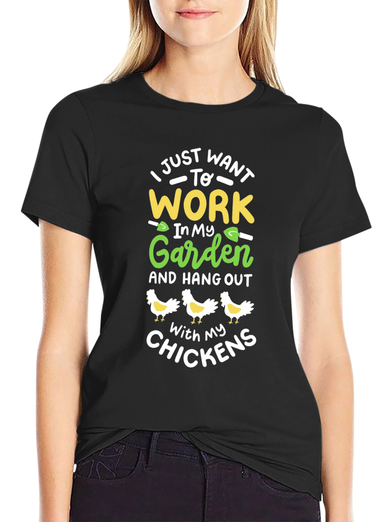 Gardening Chicken Lover T-Shirt
