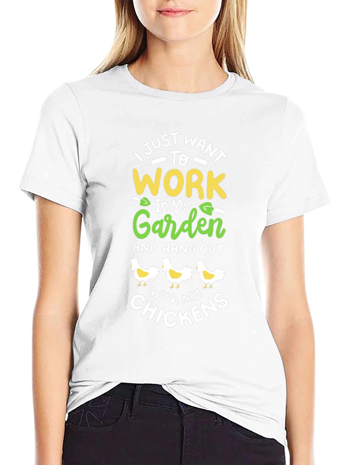 Gardening Chicken Lover T-Shirt