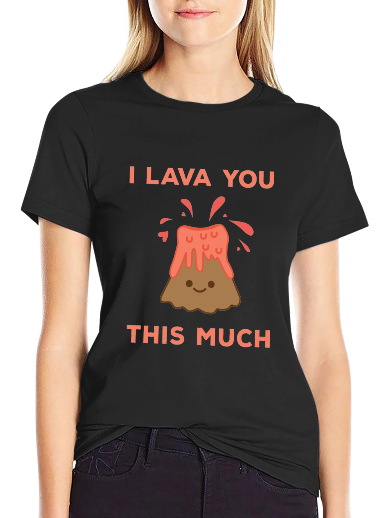 I Lava You Valentines Day T-Shirt