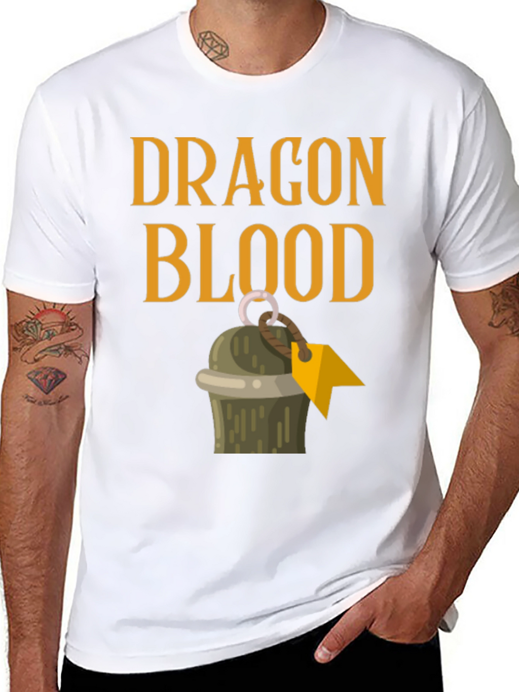 Dragon Blood T-Shirt - Unique Graphic Tee